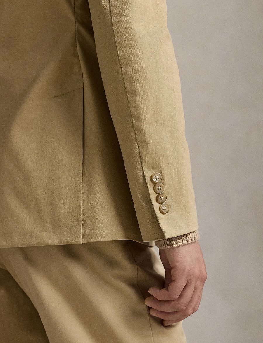 Polo Ralph Lauren - Polo Unconstructed Modern Suit Jacket - blazers à boutonnage simple - monument tan - 5