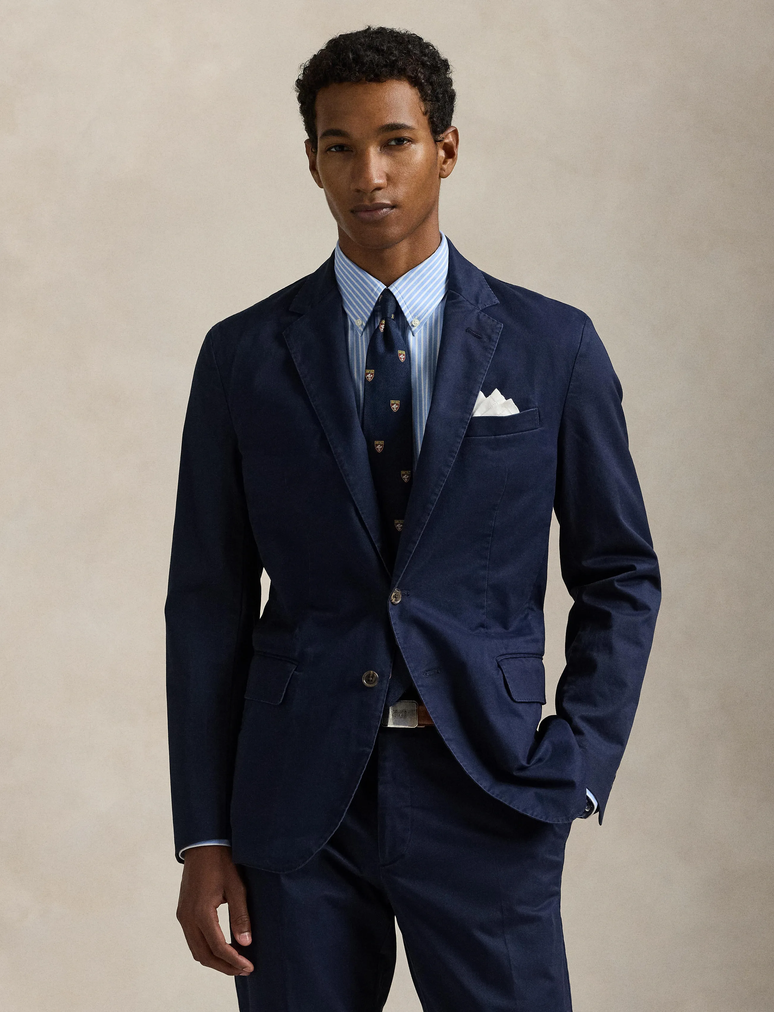 Polo Ralph Lauren Polo Unconstructed Modern Suit Jacket, 48, Navy, Blazere > Enkeltradede Blazere, Herre
