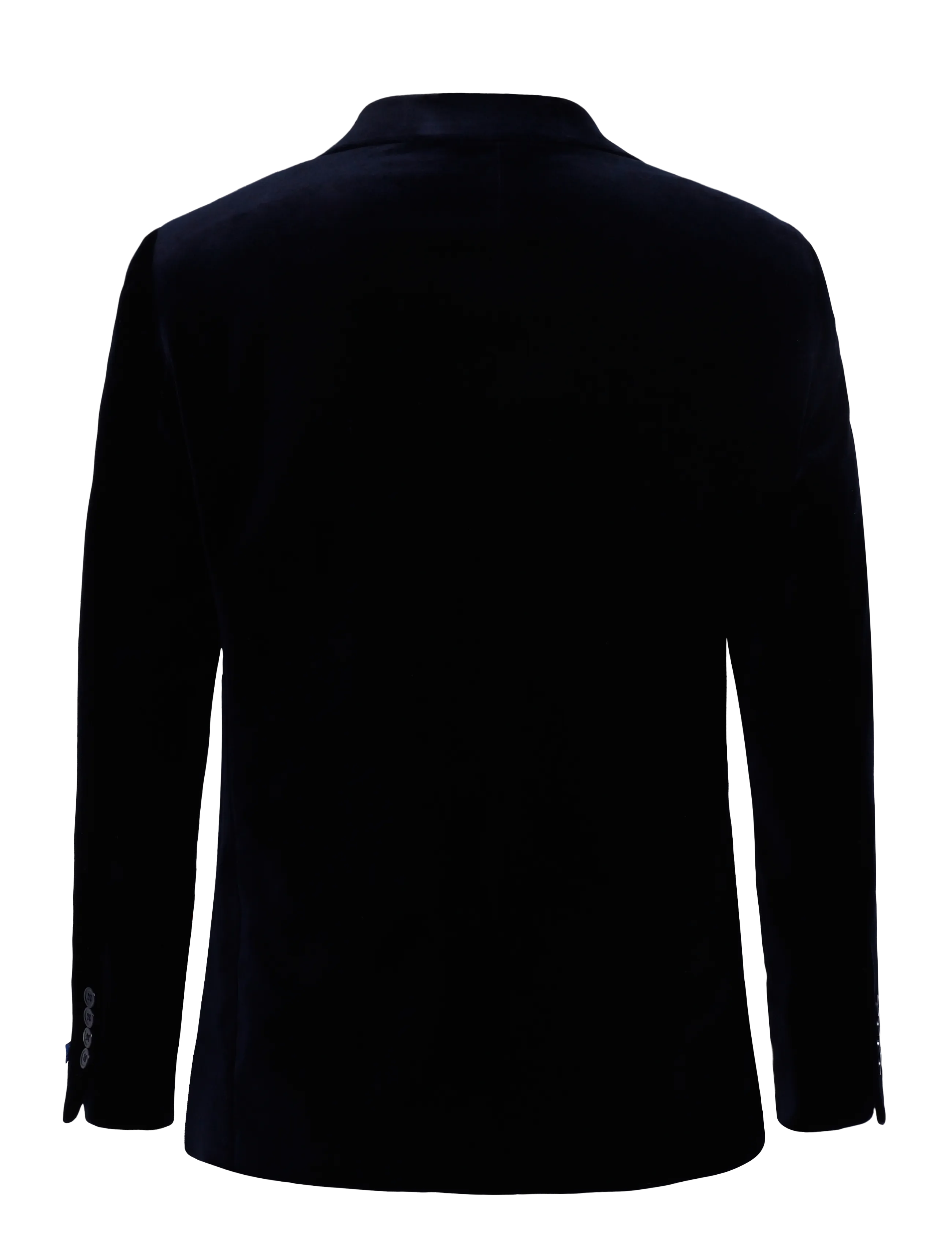 Polo Ralph Lauren - Polo Modern Fit Velvet Jacket - blazers croisés - navy - 2