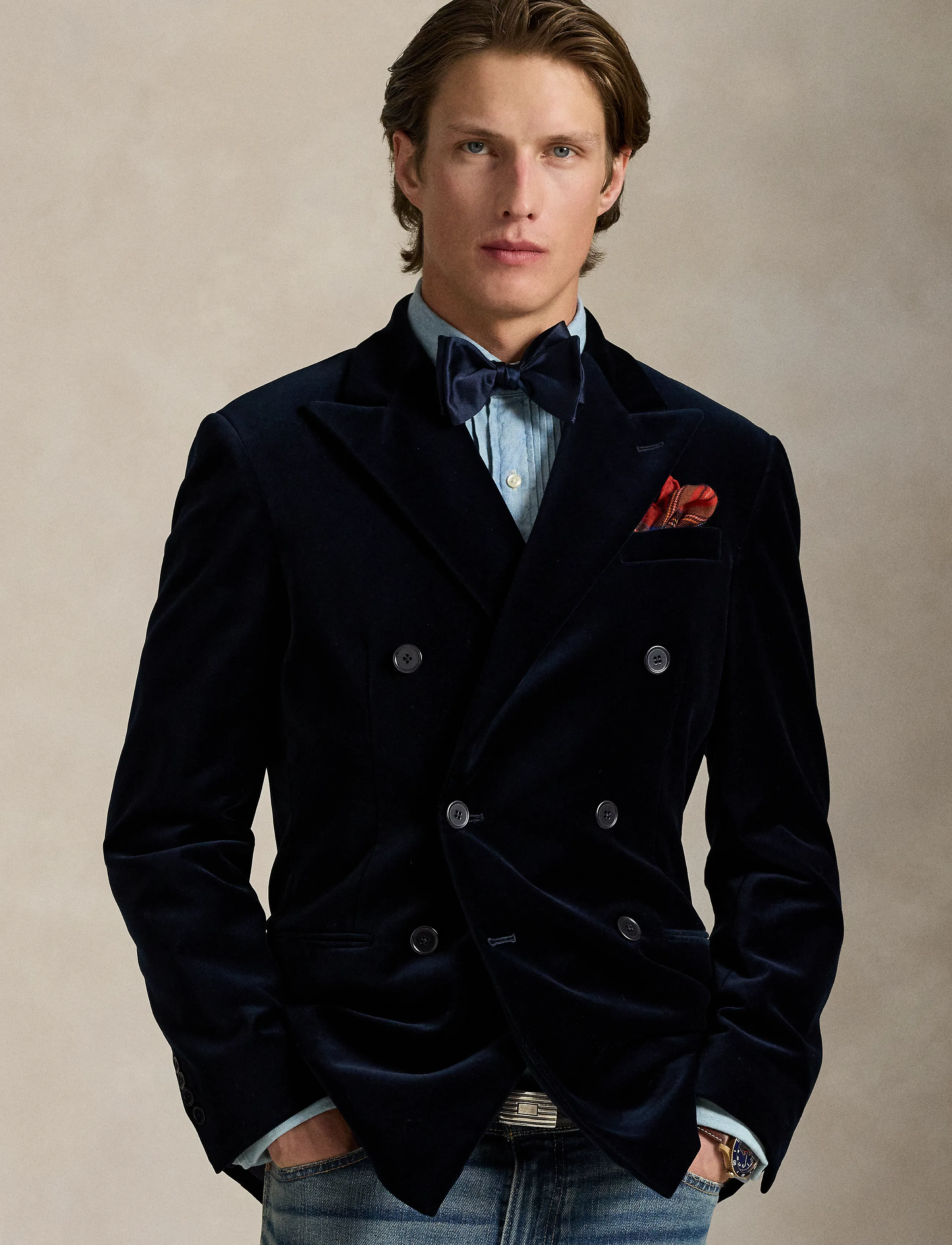 Polo Modern Fit Velvet Jacket