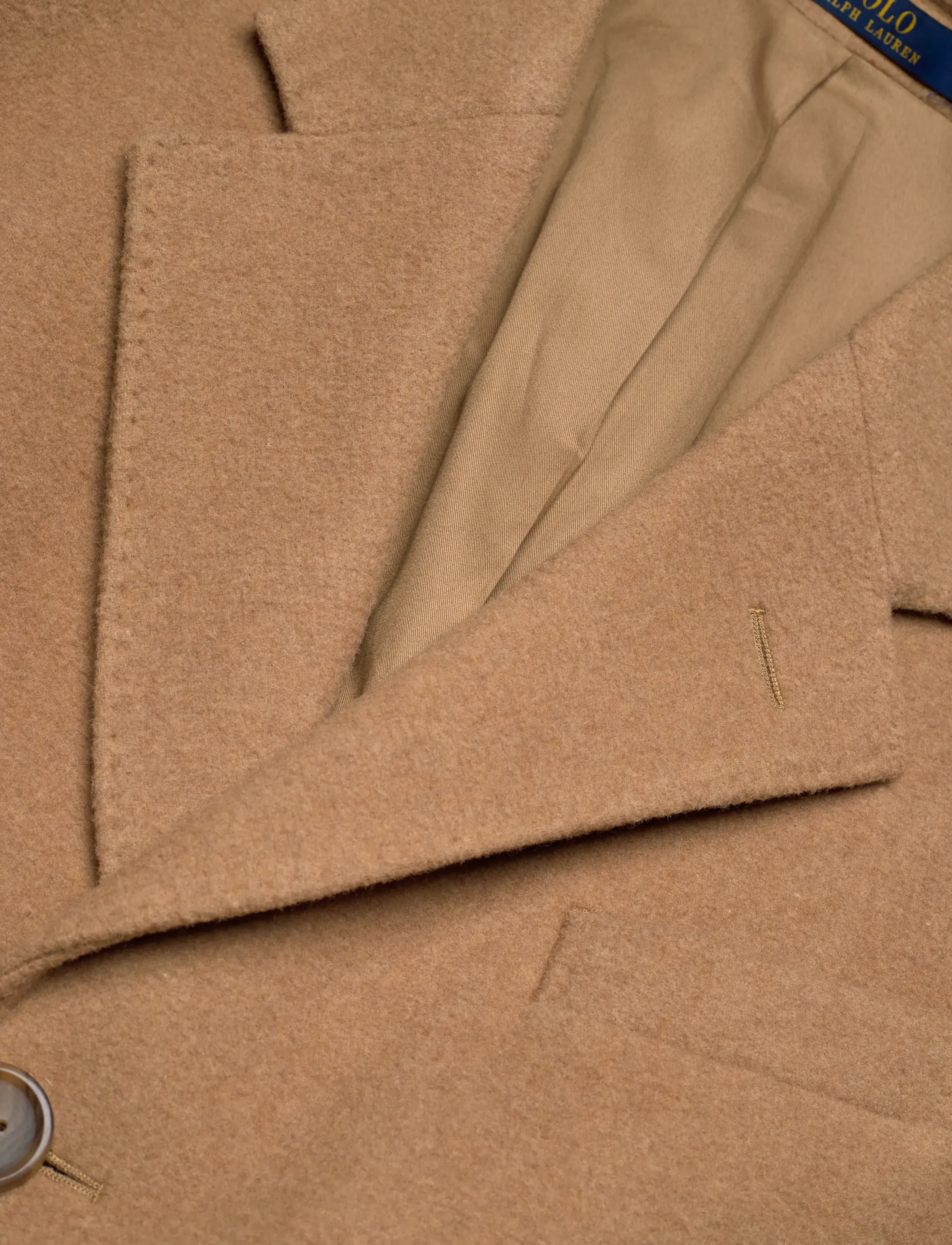 Polo Ralph Lauren - Melton Topcoat - wollmäntel - camel - 2