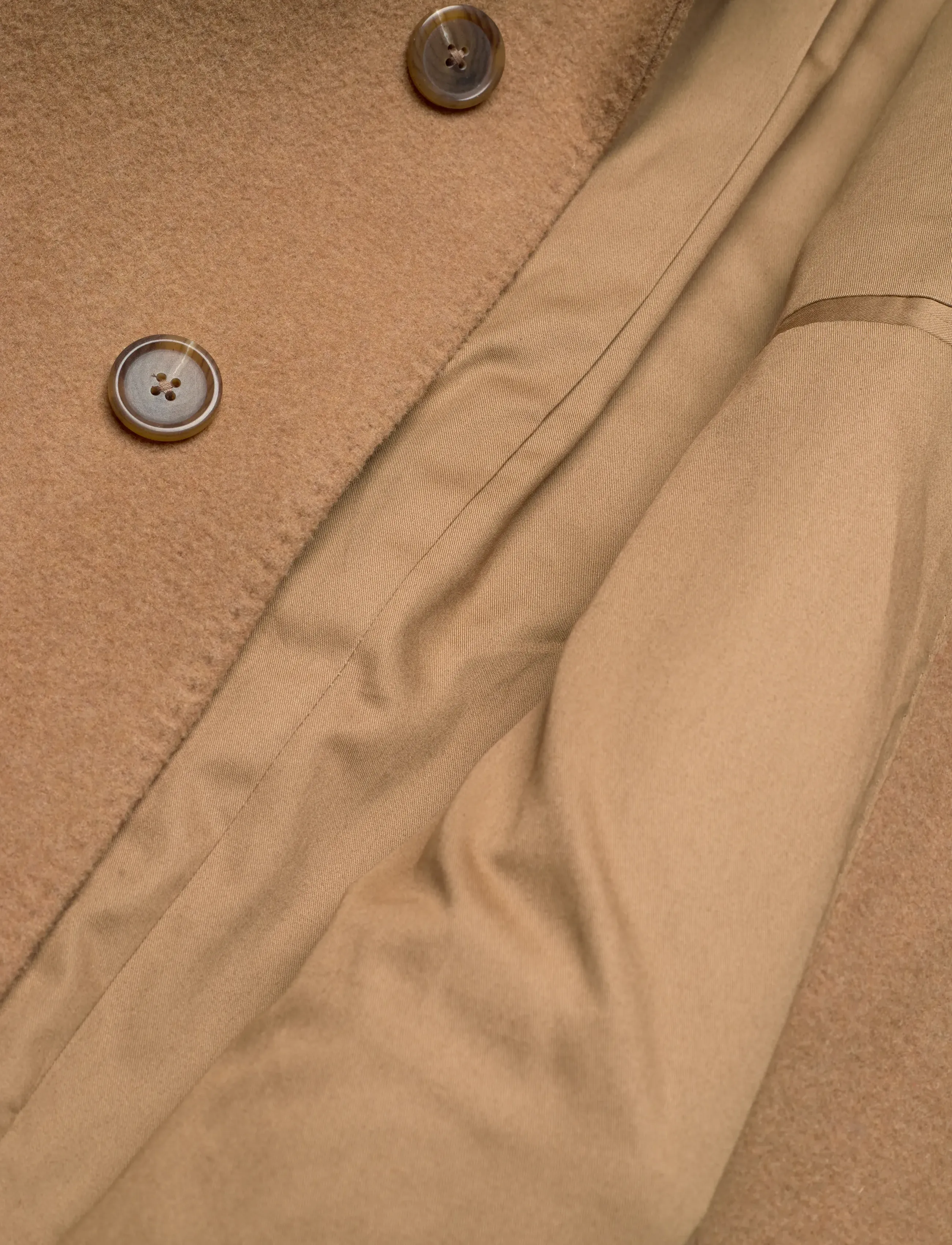 Polo Ralph Lauren - Melton Topcoat - wollmäntel - camel - 4
