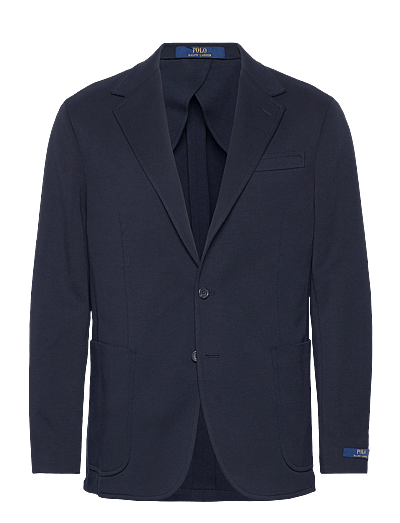 Polo Ralph Lauren DOUBLE TECH KNIT-POLO SOFT YALE SV - Kostiumai ir švarkai - AVIATOR NAVY / navy