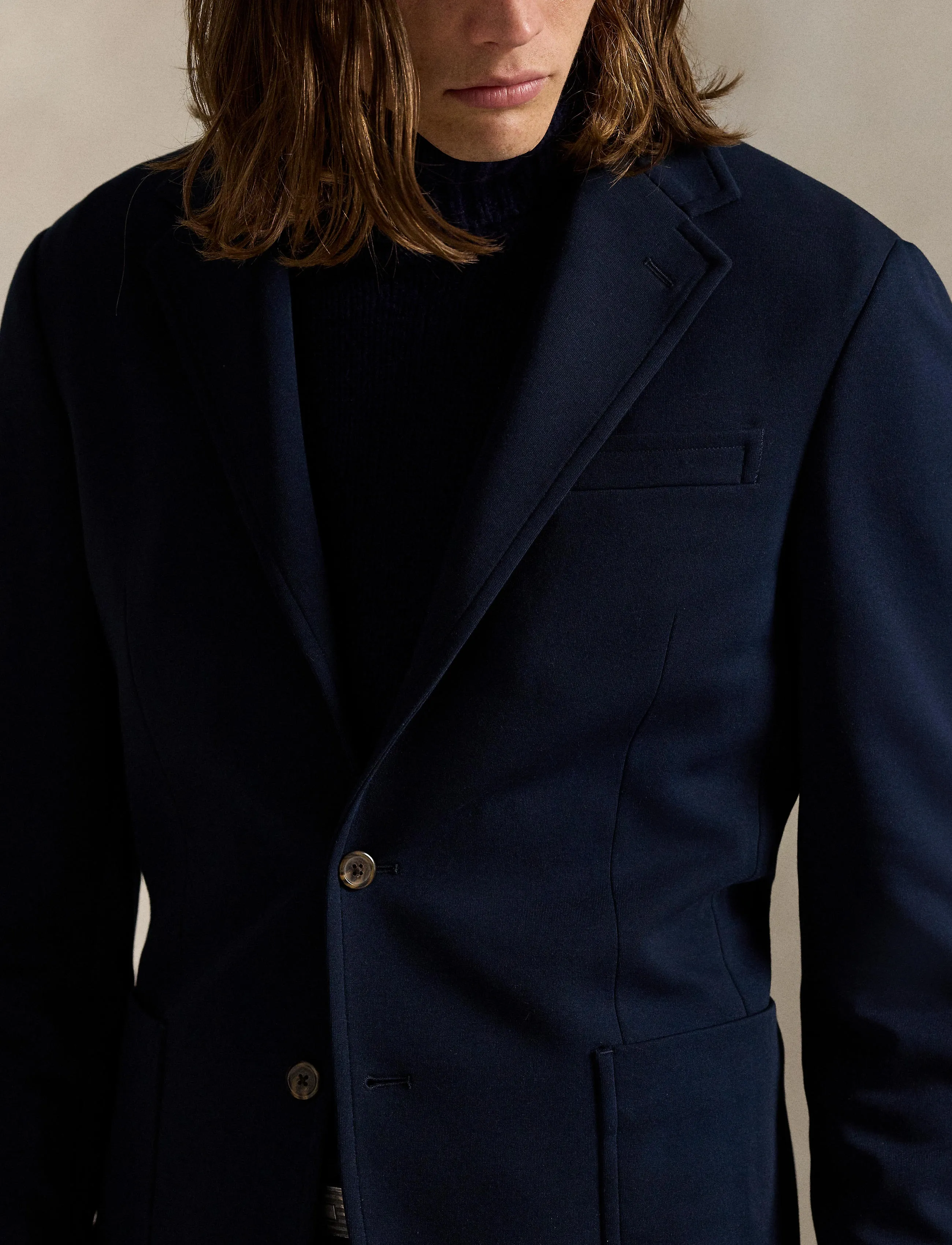 Polo Ralph Lauren - Polo Soft Modern Fit Double-Knit Jacket - aviator navy - 4