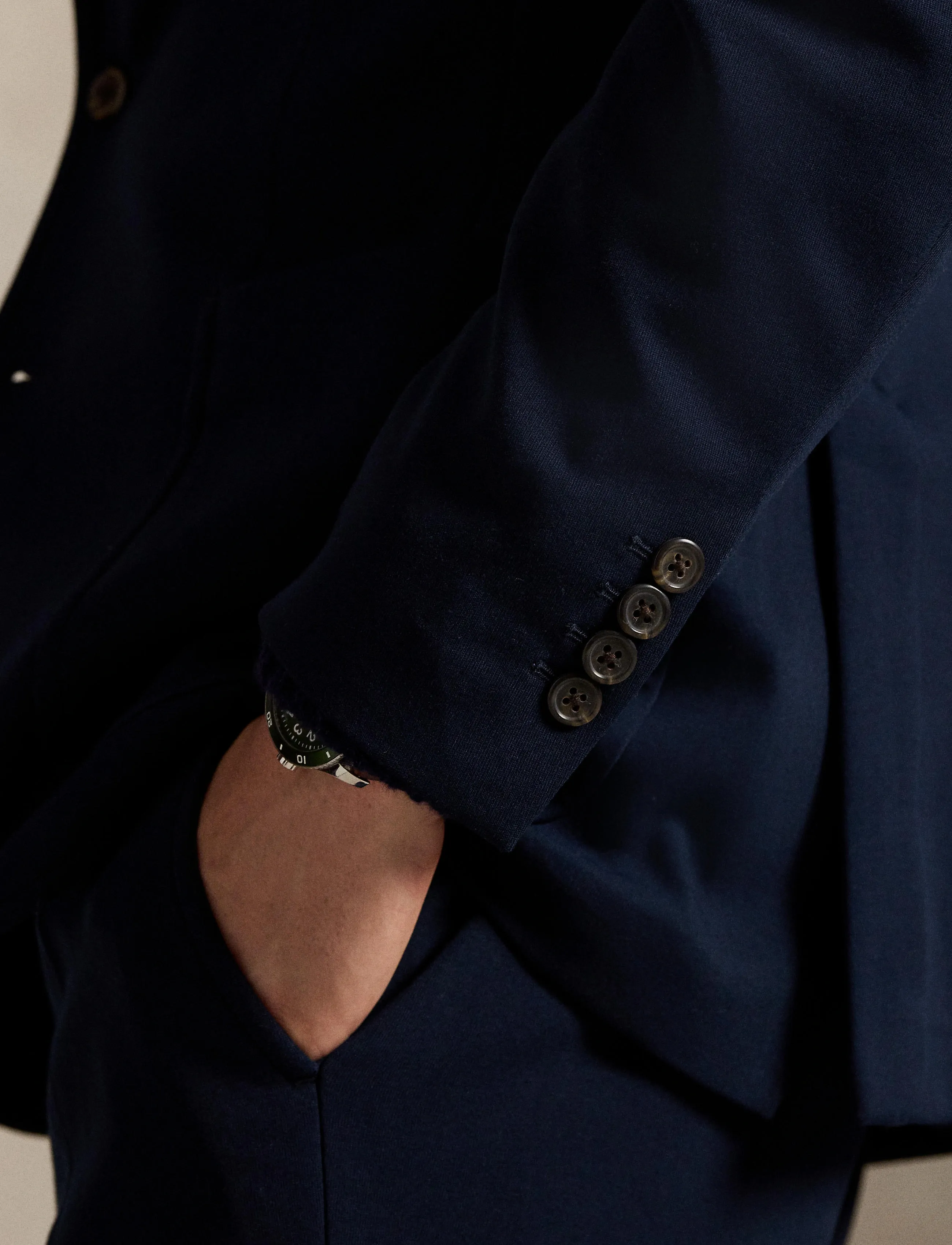 Polo Ralph Lauren - Polo Soft Modern Fit Double-Knit Jacket - aviator navy - 5