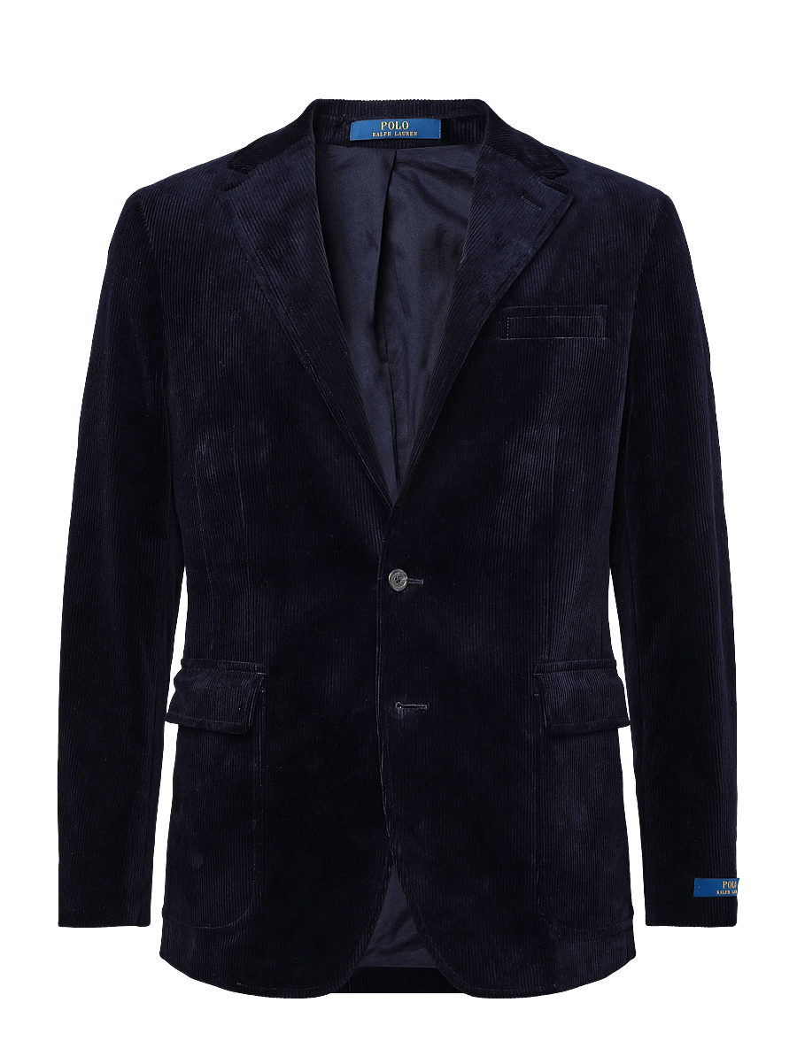 Polo Ralph Lauren - Polo Modern Fit Stretch Corduroy Jacket - single breasted blazers - newport navy - 1