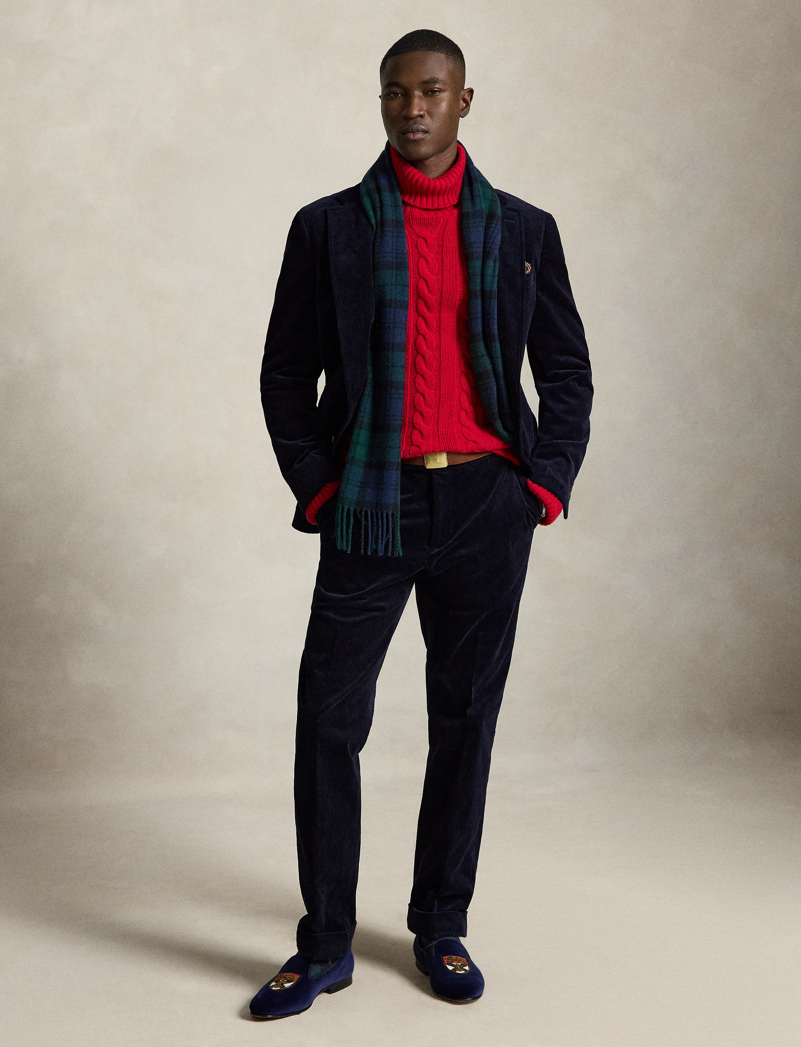 Polo Ralph Lauren - Polo Modern Fit Stretch Corduroy Jacket - newport navy - 4