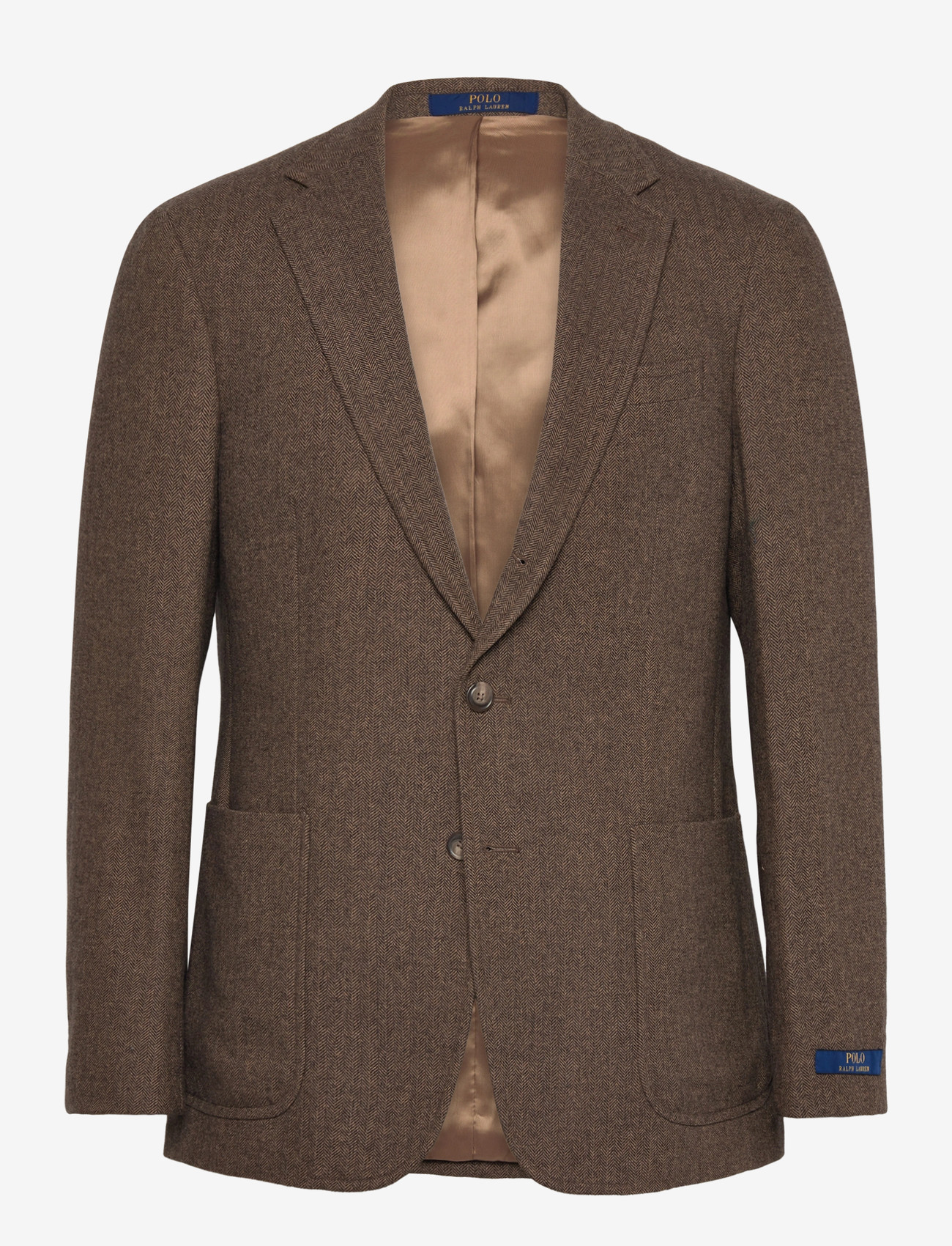 Polo Ralph Lauren - Polo Modern Fit Herringbone Sport Coat - einreiher - brown/tan - 0