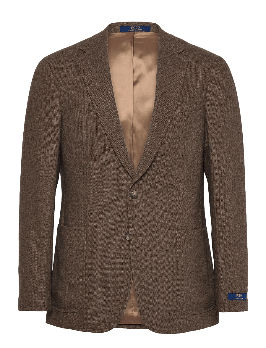 Polo Ralph Lauren - Polo Modern Fit Herringbone Sport Coat - enkelknäppta kavajer - brown/tan - 1