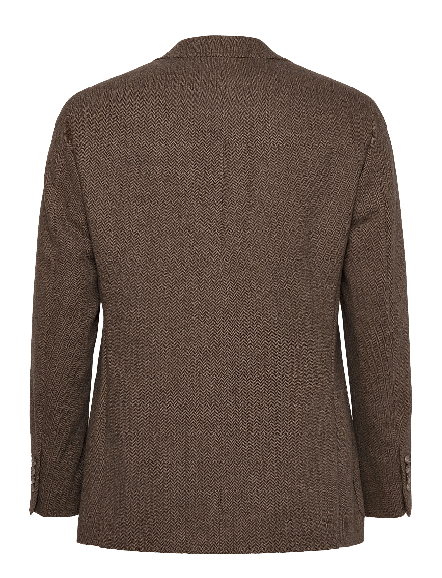 Polo Ralph Lauren - Polo Modern Fit Herringbone Sport Coat - enkelknäppta kavajer - brown/tan - 2