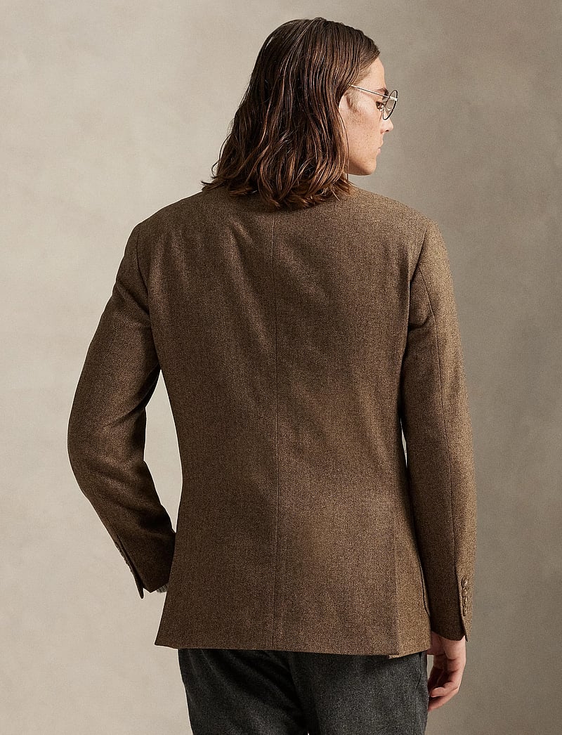 Polo Ralph Lauren - CLASSIC HERRINGBONE-MDN PYALE SV - enkelknäppta kavajer - brown/tan - 3