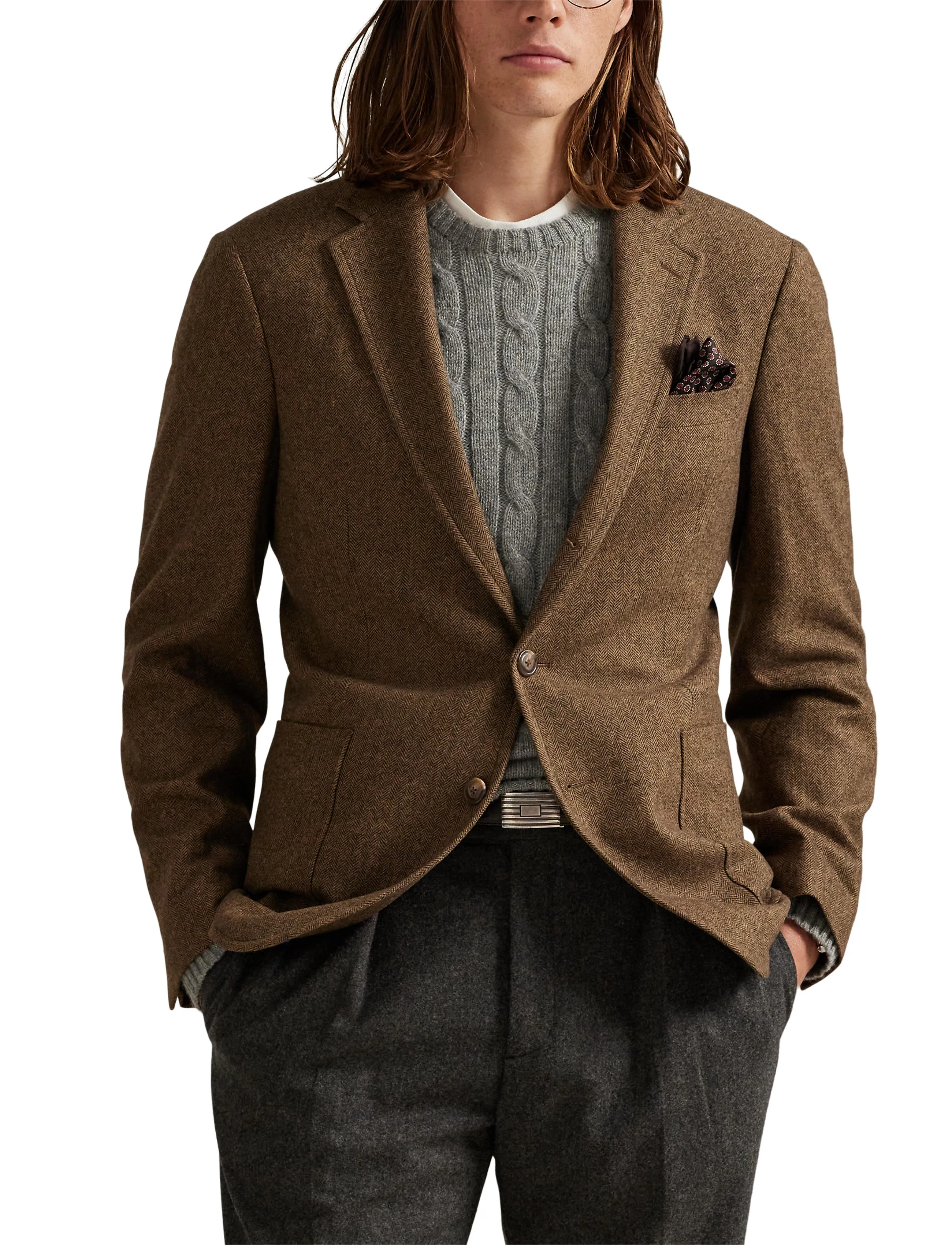 Polo Ralph Lauren Polo Modern Fit Herringbone Sport Coat kavajer & blazers – bild 7