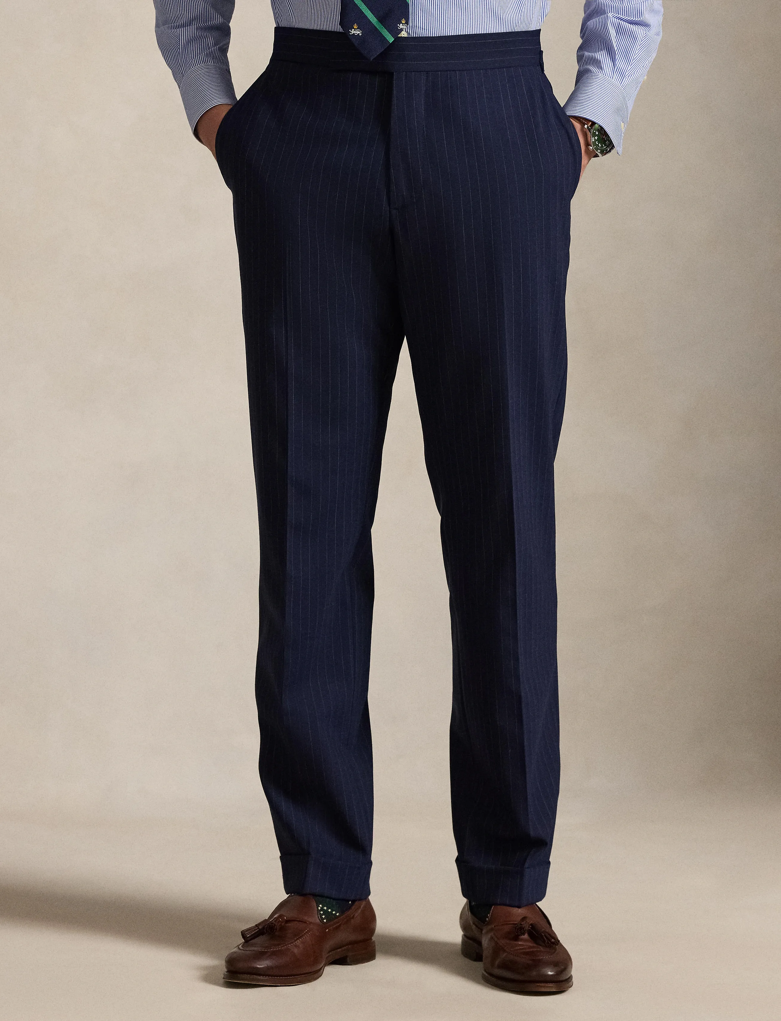 Polo Ralph Lauren 715A12225001 - Trousers - BRIGHT NAVY/GREY / navy