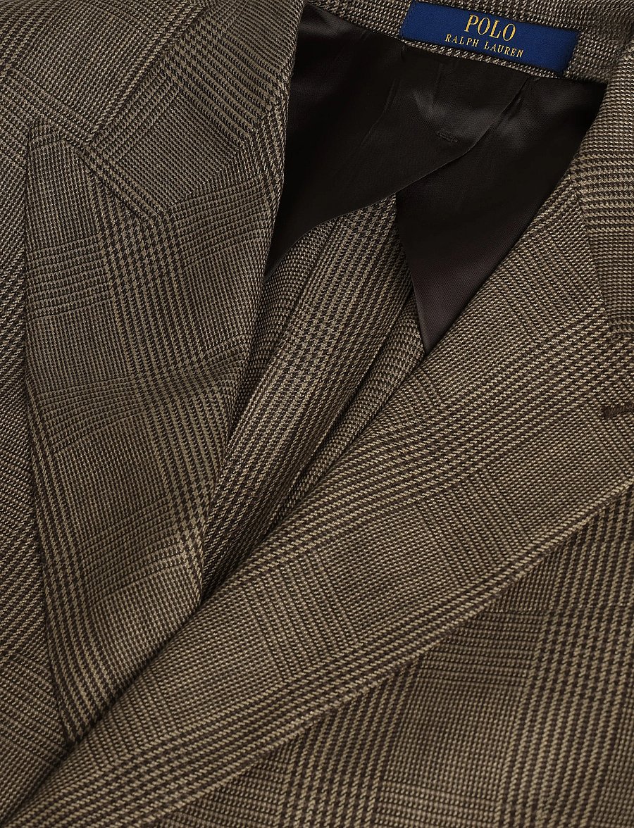 Polo Ralph Lauren - MINI GLENPLAID-WVN-BLAZER/SPORT COA - dobbeltradede blazere - sage multi - 2