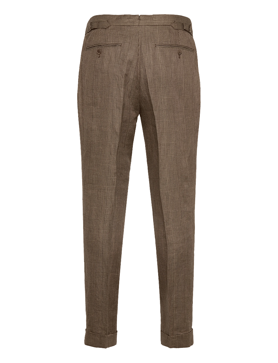 Polo Ralph Lauren - Glen Plaid Twill Suit Trouser - business - sage multi - 1
