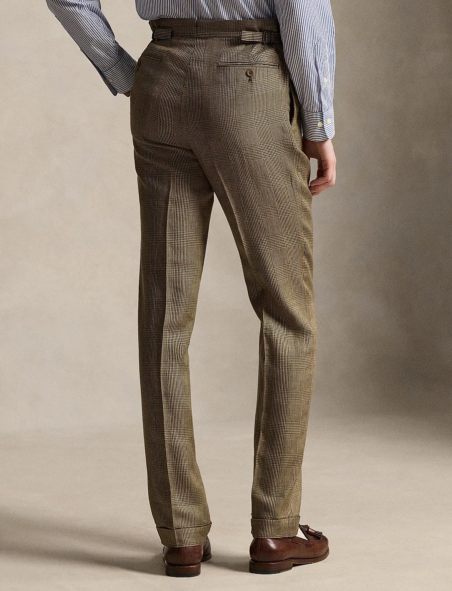 Polo Ralph Lauren - Glen Plaid Twill Suit Trouser - formell - sage multi - 3