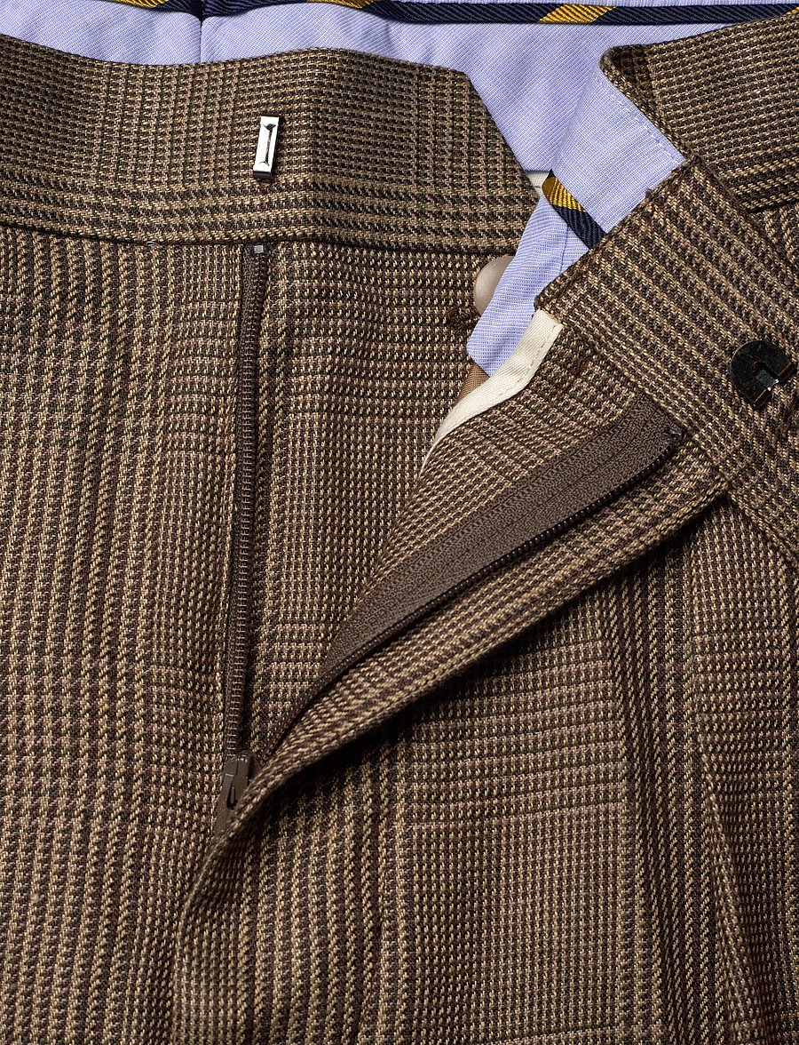 Polo Ralph Lauren - Glen Plaid Twill Suit Trouser - business - sage multi - 3