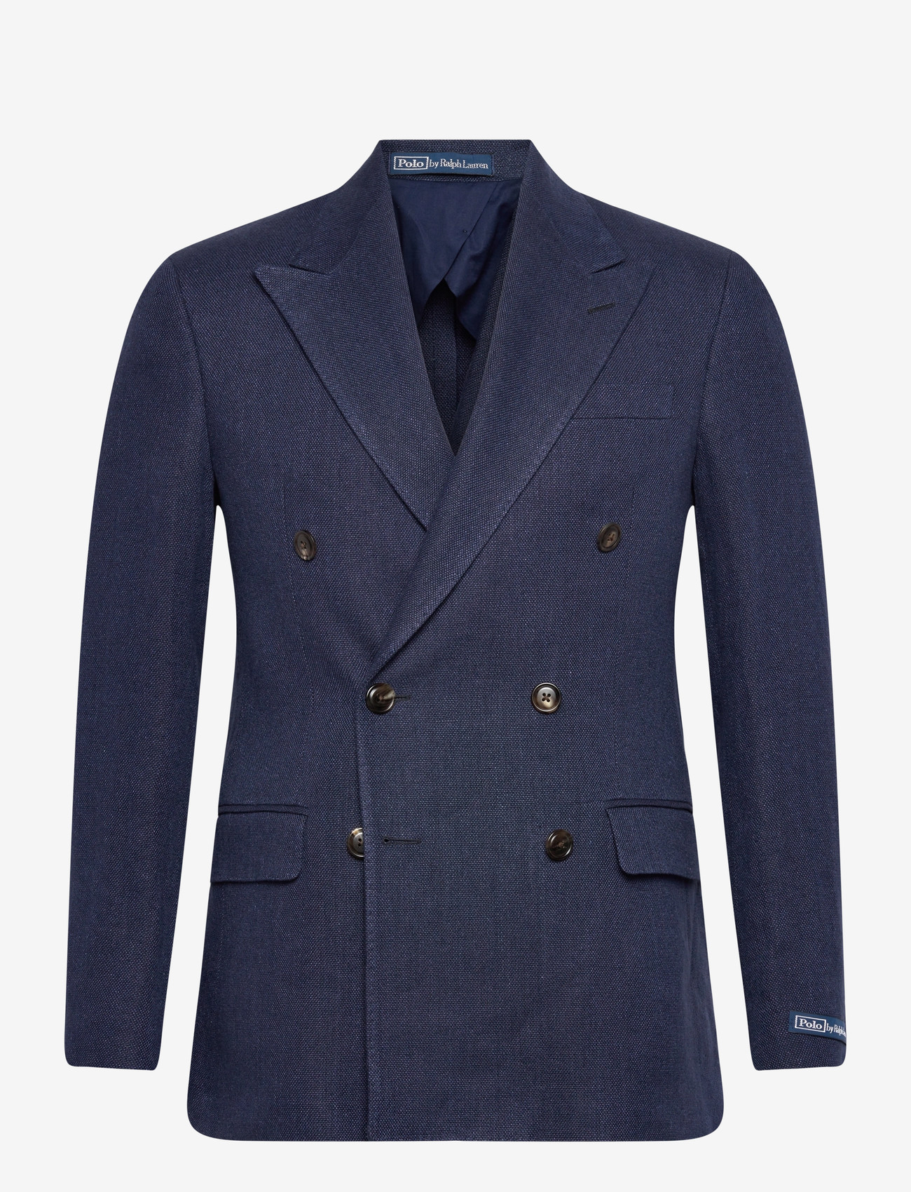 Polo Ralph Lauren - Polo Tailored Fit Tweed Suit Jacket - kahe rinnatisega pintsakud - navy - 0