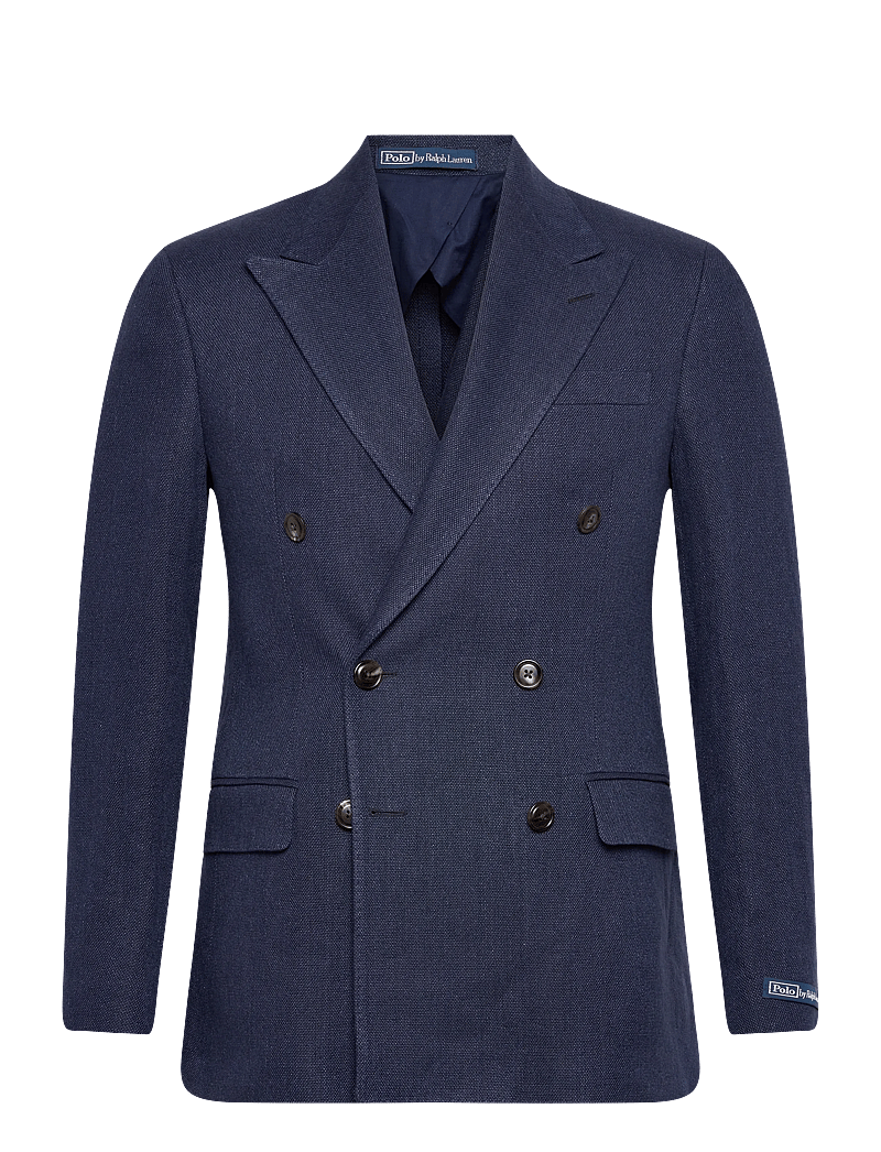Polo Ralph Lauren - Polo Tailored Fit Tweed Suit Jacket - kahe rinnatisega pintsakud - navy - 0