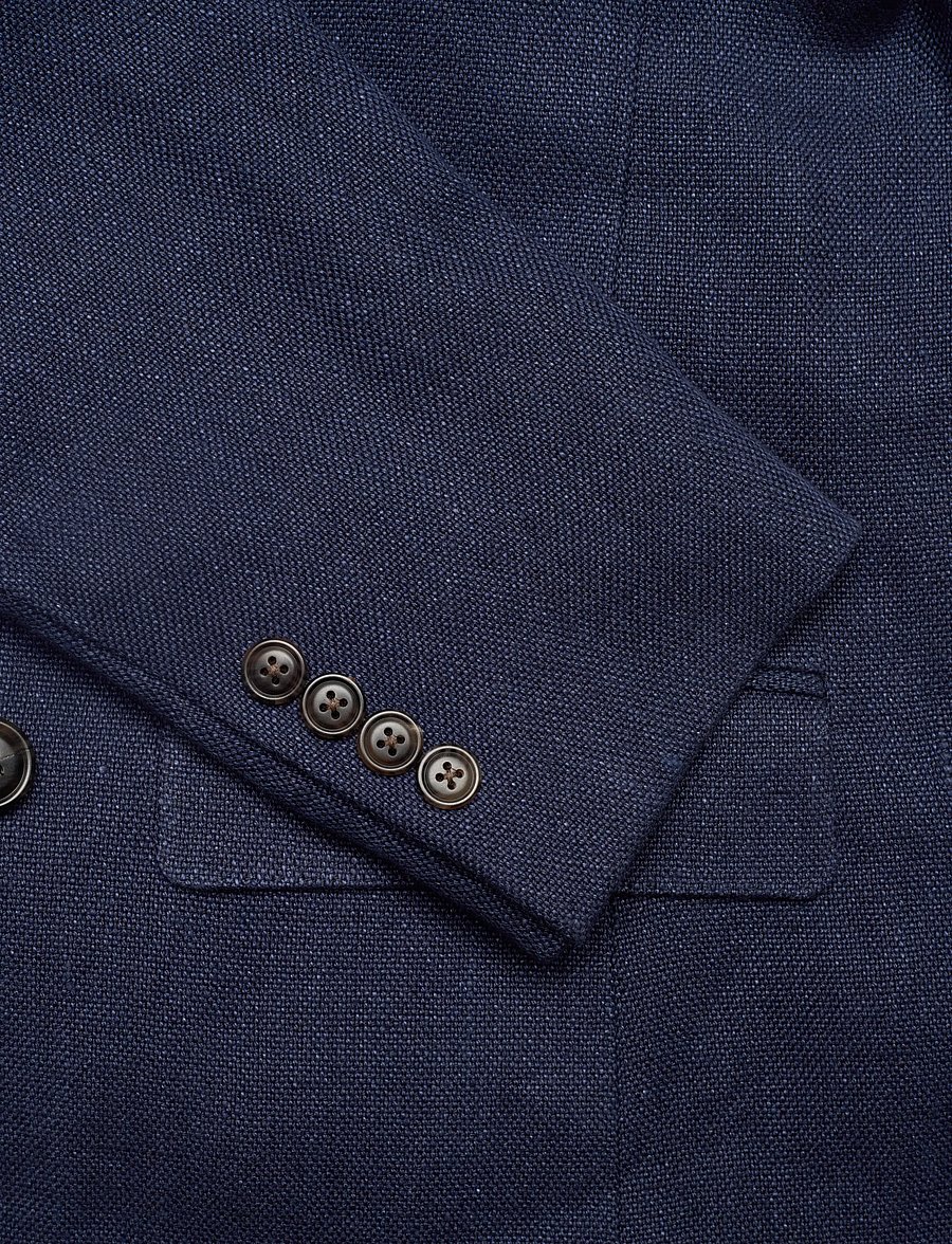 Polo Ralph Lauren - Polo Tailored Fit Tweed Suit Jacket - zweireiher - navy - 5