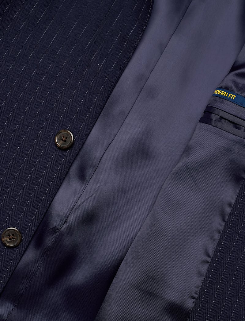 Polo Ralph Lauren - 715A12404001 - enkelknäppta kavajer - bright navy/grey - 4