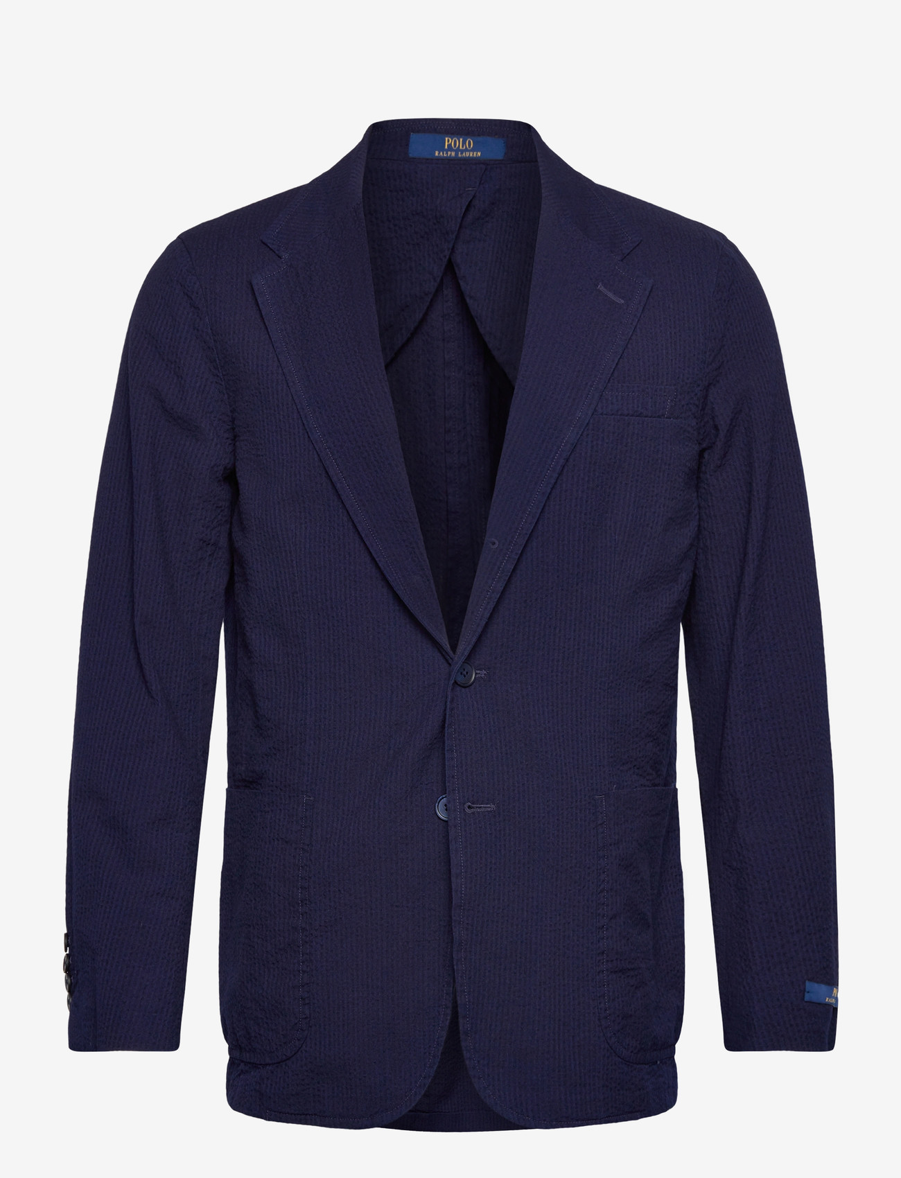 Polo Ralph Lauren - Polo Soft Modern Fit Seersucker Jacket - enkelknäppta kavajer - indigo - 0