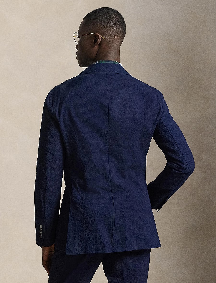 Polo Ralph Lauren - INDIGO SEERSUCKER-WVN-BLAZER/SPORT - enkelknäppta kavajer - indigo - 3
