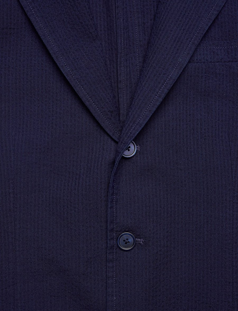 Polo Ralph Lauren - INDIGO SEERSUCKER-WVN-BLAZER/SPORT - enkelknäppta kavajer - indigo - 4