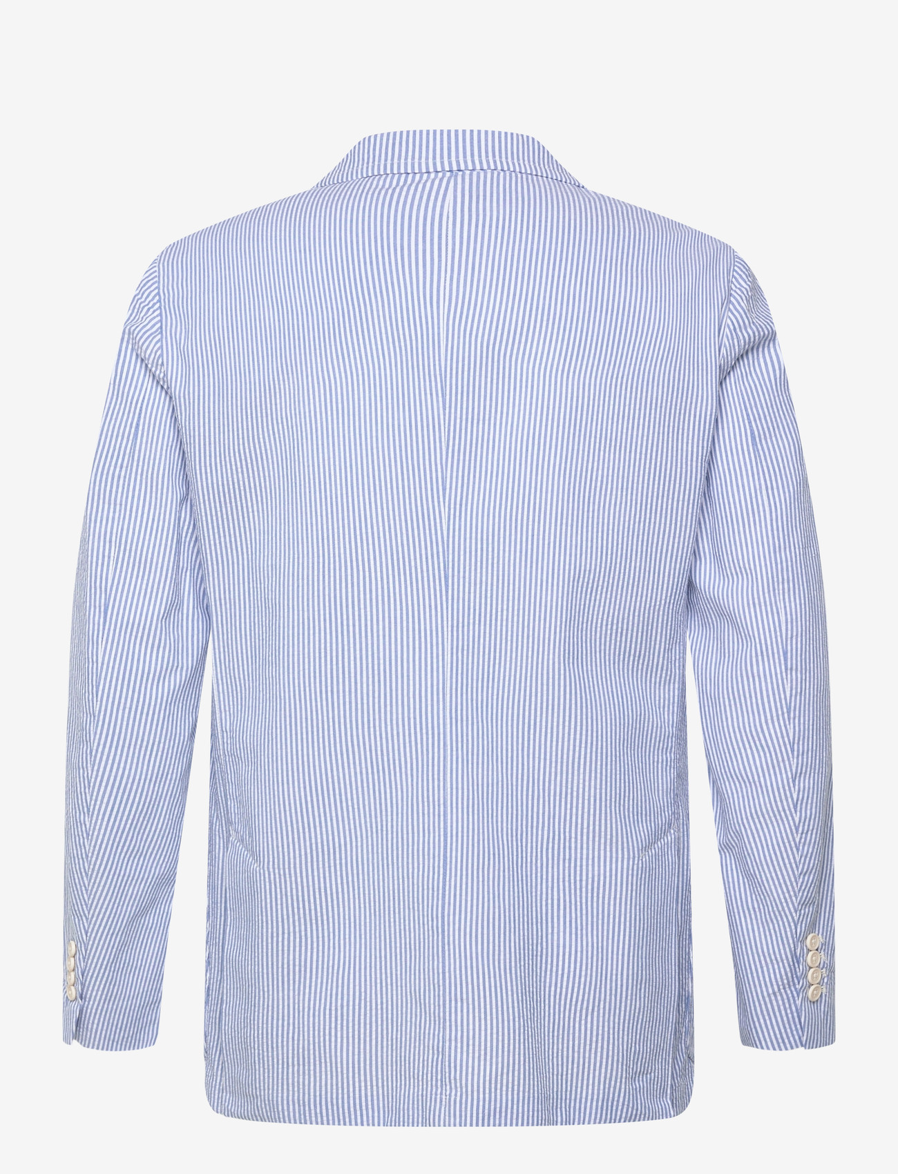 Polo Ralph Lauren - Polo Soft Modern Fit Seersucker Jacket - Ühe rinnatisega pintsakud - bright blue/white - 1