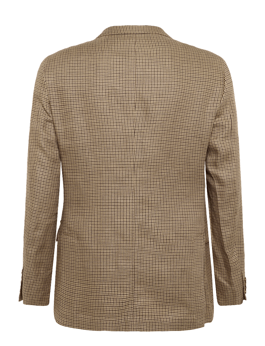 Polo Ralph Lauren - MINI GUNCHECK-WVN-BLAZER/SPORT COAT - Üherealised pintsakud - camel multi - 1