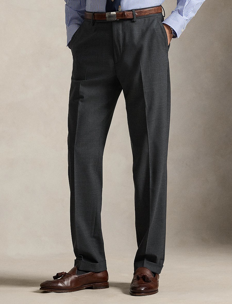 Polo Ralph Lauren - TAILORED TWILL WOOL-WVN-PANTS - formell - charcoal - 2