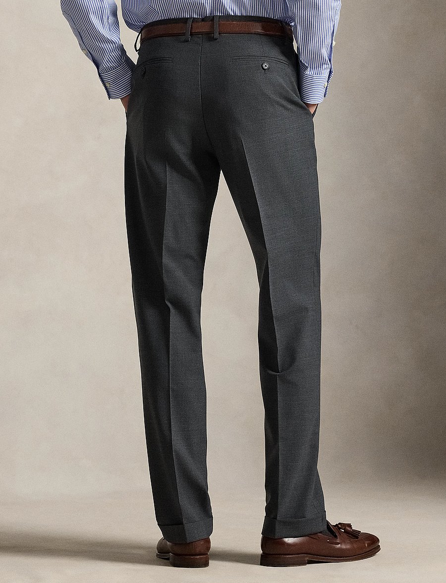 Polo Ralph Lauren - TAILORED TWILL WOOL-WVN-PANTS - formell - charcoal - 3