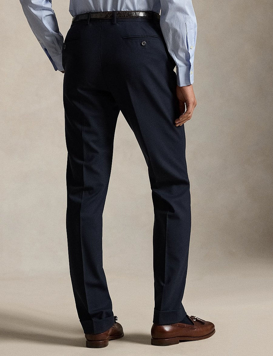 Polo Ralph Lauren - TAILORED TWILL WOOL-WVN-PANTS - navy - 3