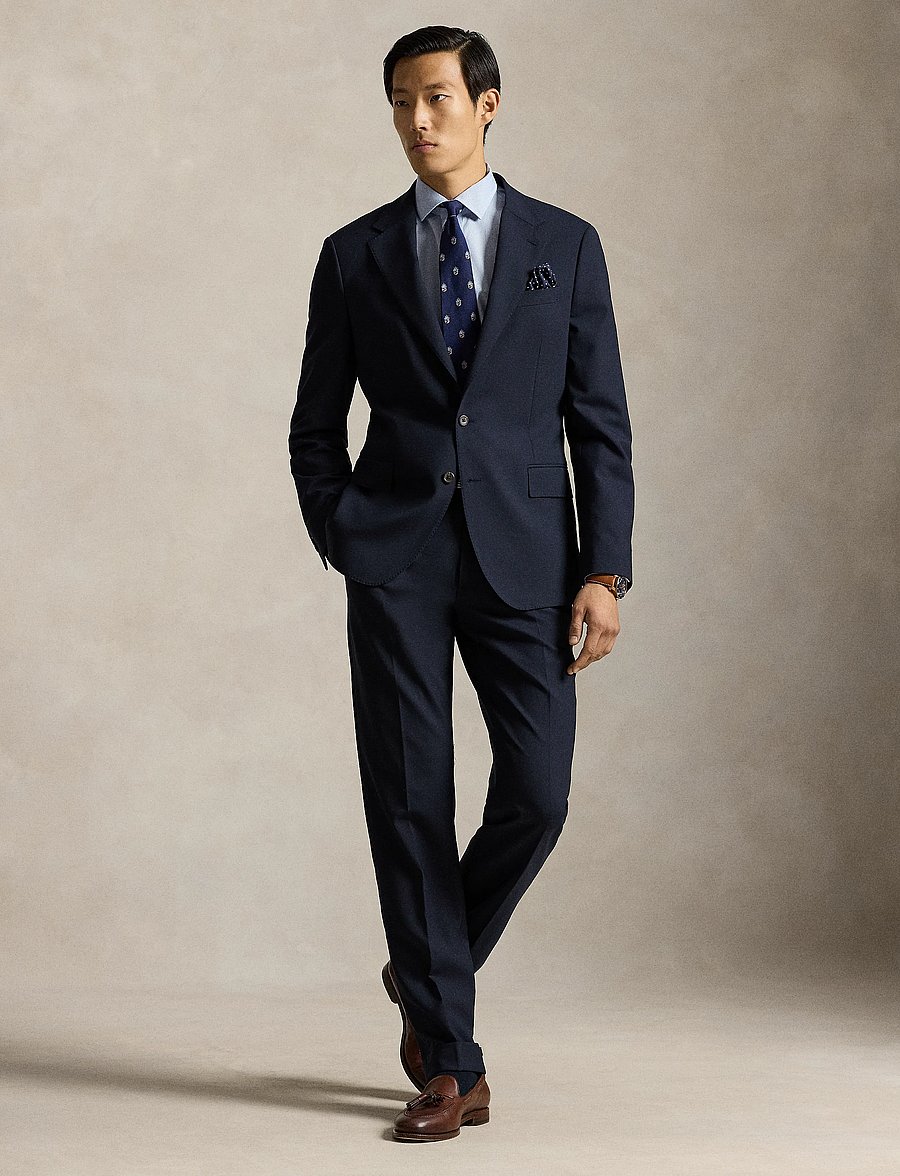 Polo Ralph Lauren - Polo Modern Fit Wool-Blend Suit Jacket - navy - 1