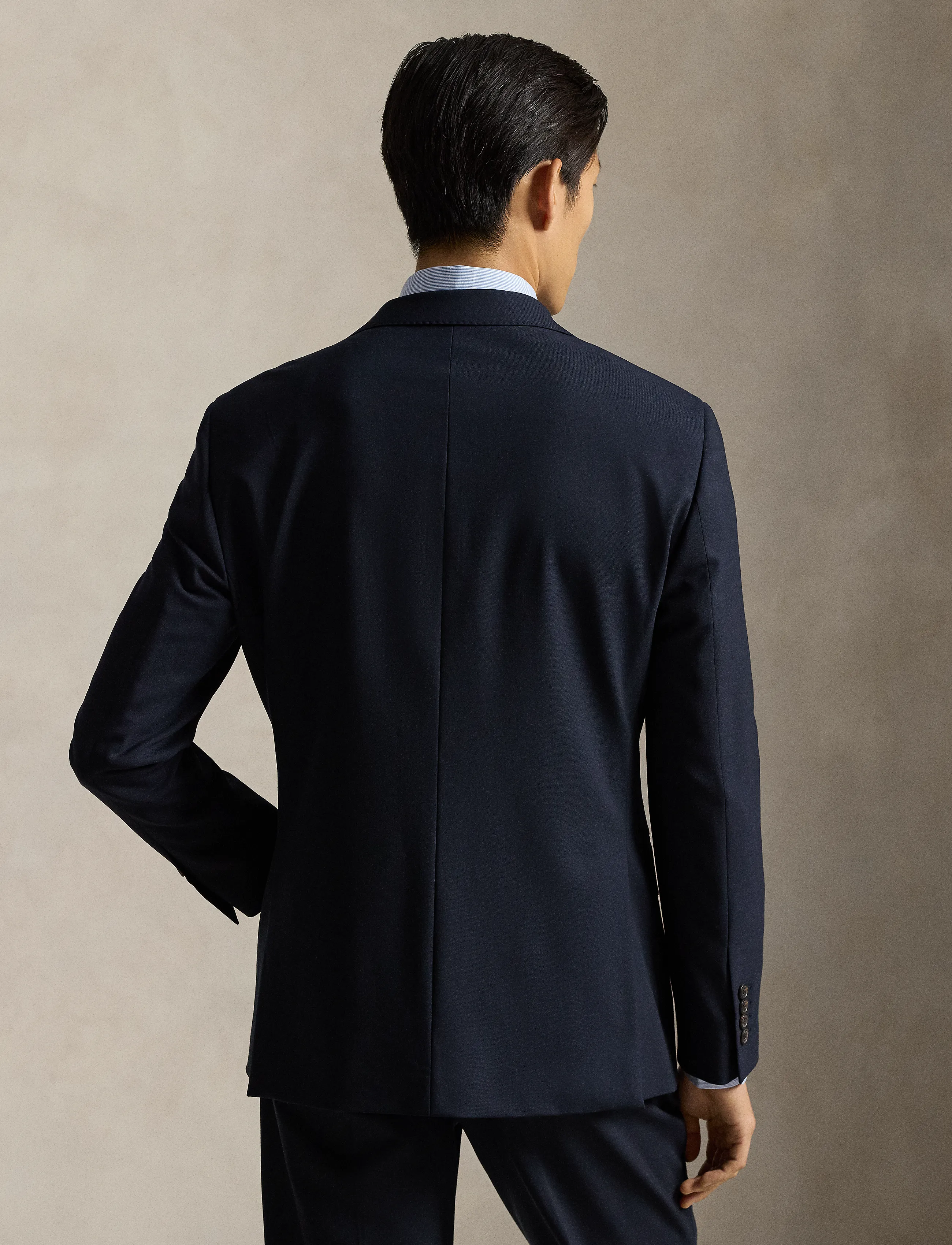 Polo Ralph Lauren - Polo Modern Fit Wool-Blend Suit Jacket - navy - 3