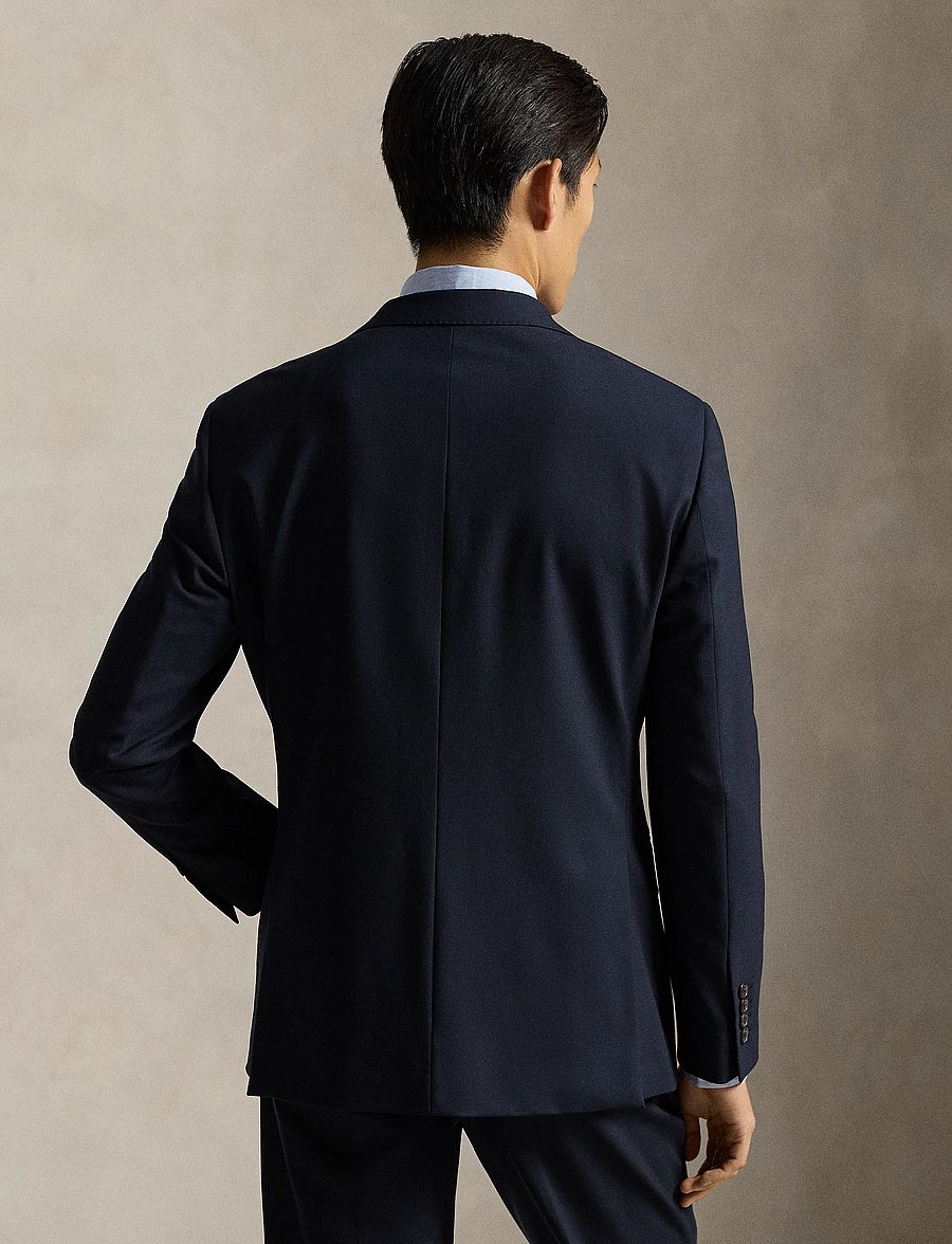Polo Ralph Lauren - Polo Modern Fit Wool-Blend Suit Jacket - navy - 3