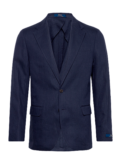 Polo Ralph Lauren Polo Soft Modern Fit Linen-Blend Jacket - Blazere i hør - NAVY / navy