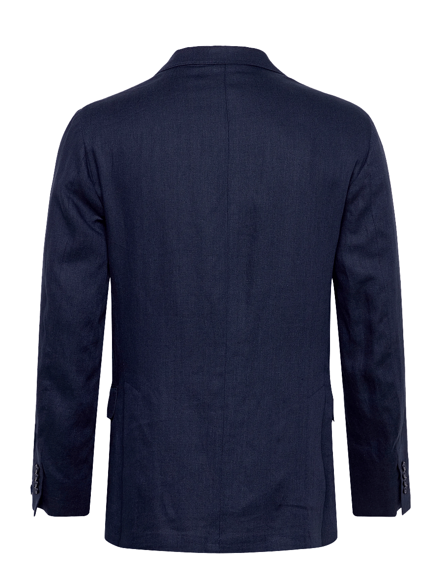 Polo Ralph Lauren - Polo Soft Modern Fit Linen-Blend Jacket - einreiher - navy - 1