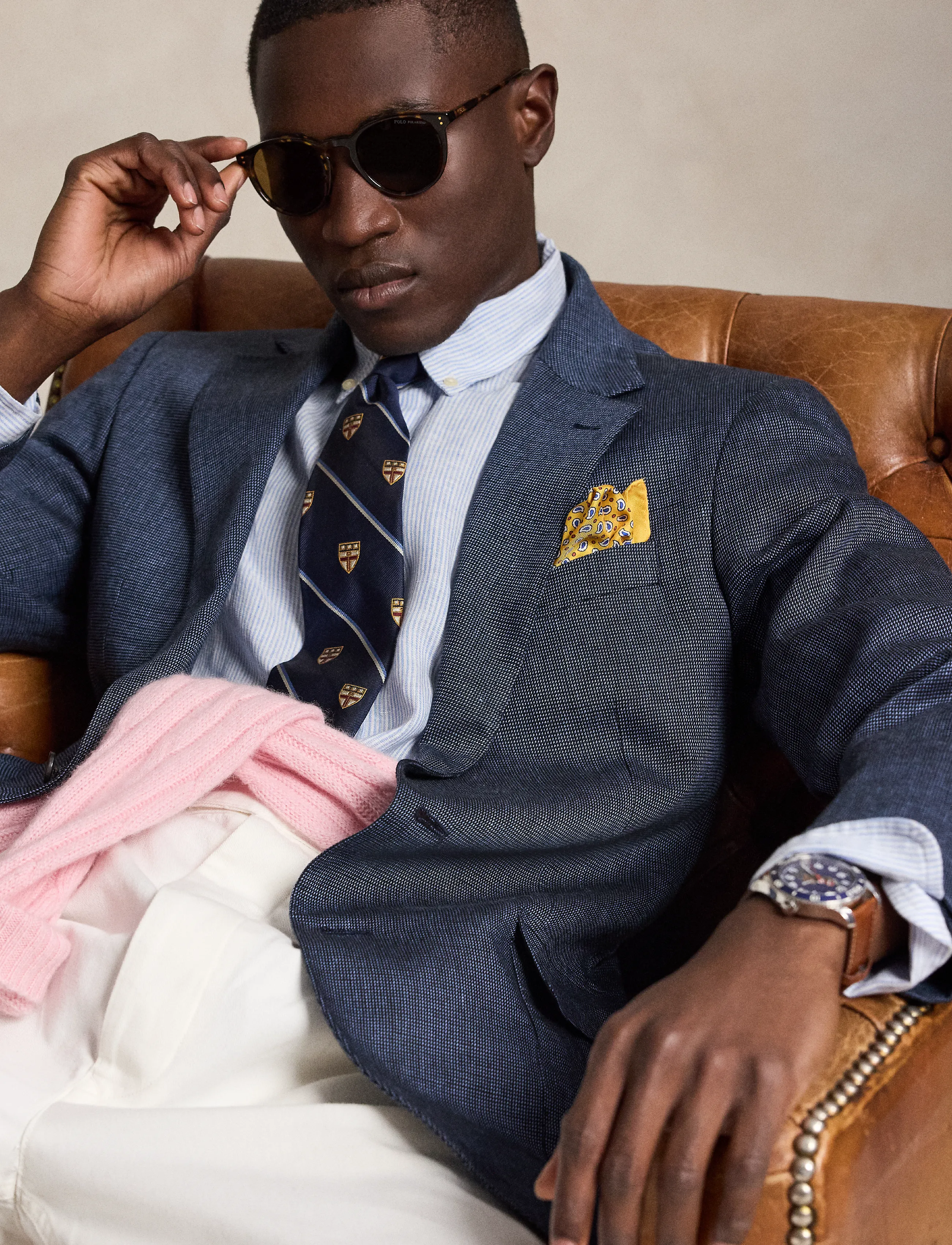 Polo Ralph Lauren - Polo Modern Fit Nailhead Sport Coat - blazers à boutonnage simple - navy - 3