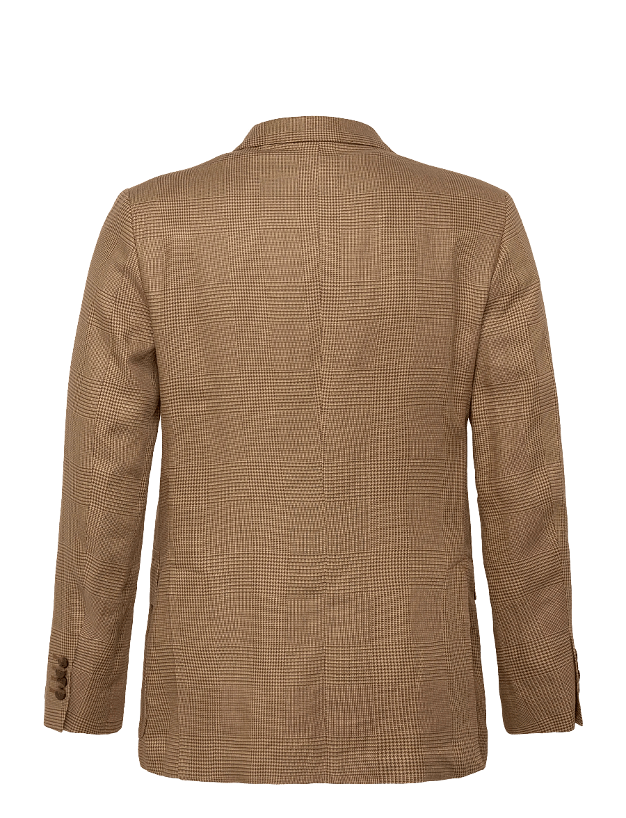 Polo Ralph Lauren - Polo Modern Fit Glen Plaid Sport Coat - einreiher - tan/brown - 1