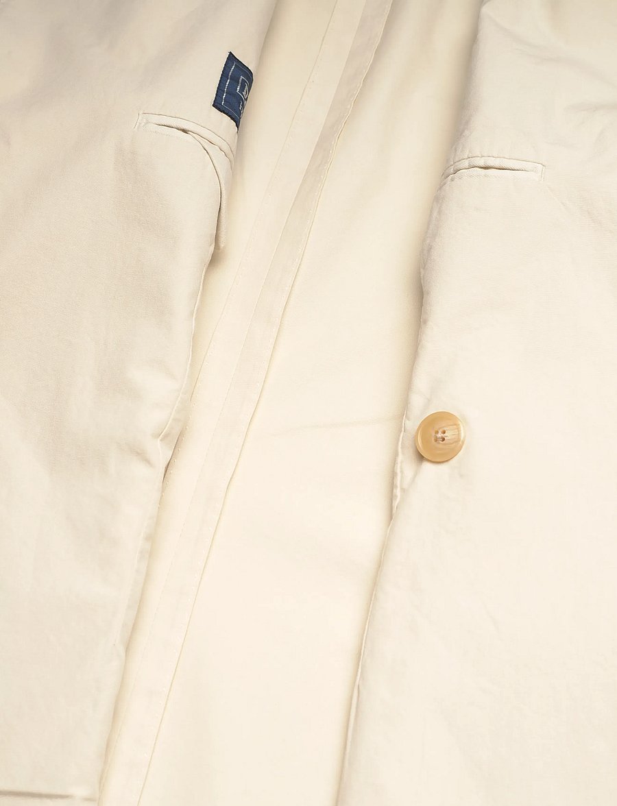 Polo Ralph Lauren - Polo Soft Tailored Fit Poplin Jacket - zweireiher - stone pebble - 4