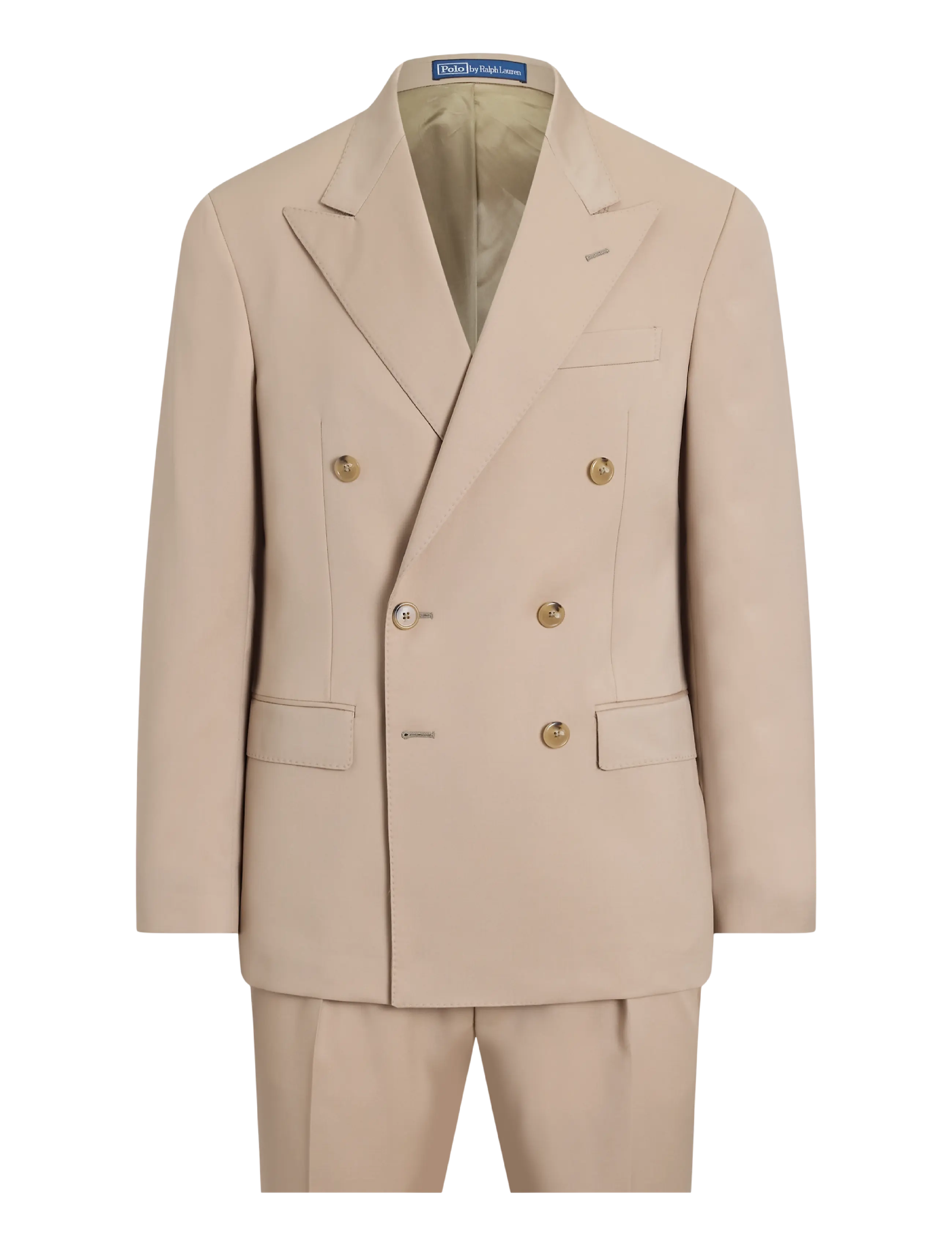 Polo Ralph Lauren Polo Tailored Fit Panama-Weave Suit - Tøj - DUNE TAN / beige