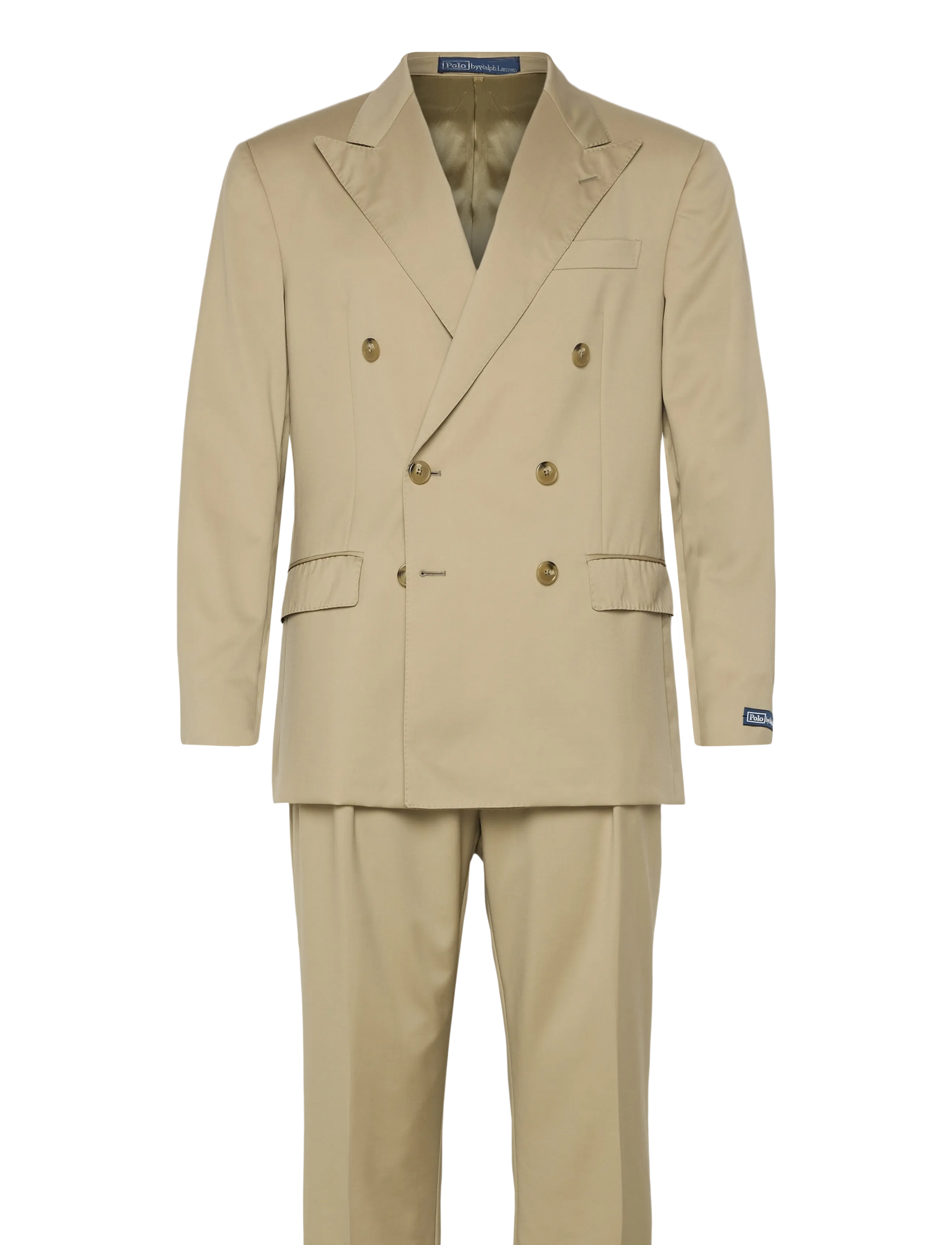 Polo Ralph Lauren Polo Tailored Fit Panama-Weave Suit - Tøj - DUNE TAN / beige