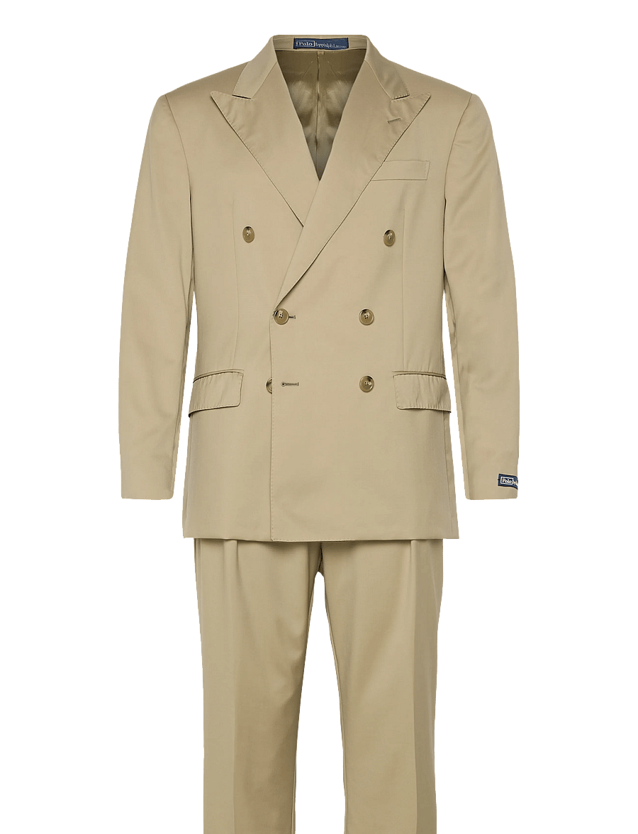 Polo Ralph Lauren - Polo Tailored Fit Panama-Weave Suit - kostymer - dune tan - 0