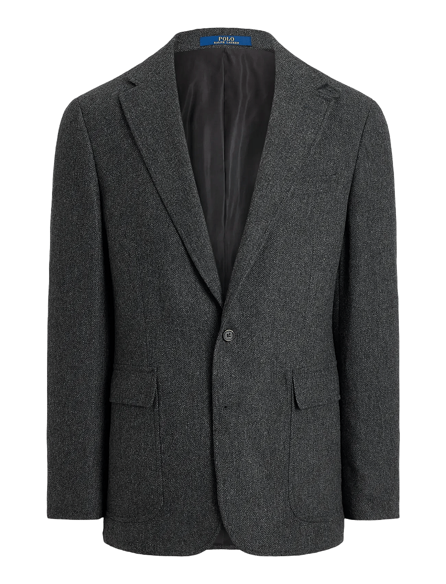 Polo Ralph Lauren - Polo Modern Fit Broken-Twill Sport Coat - einreiher - charcoal - 0