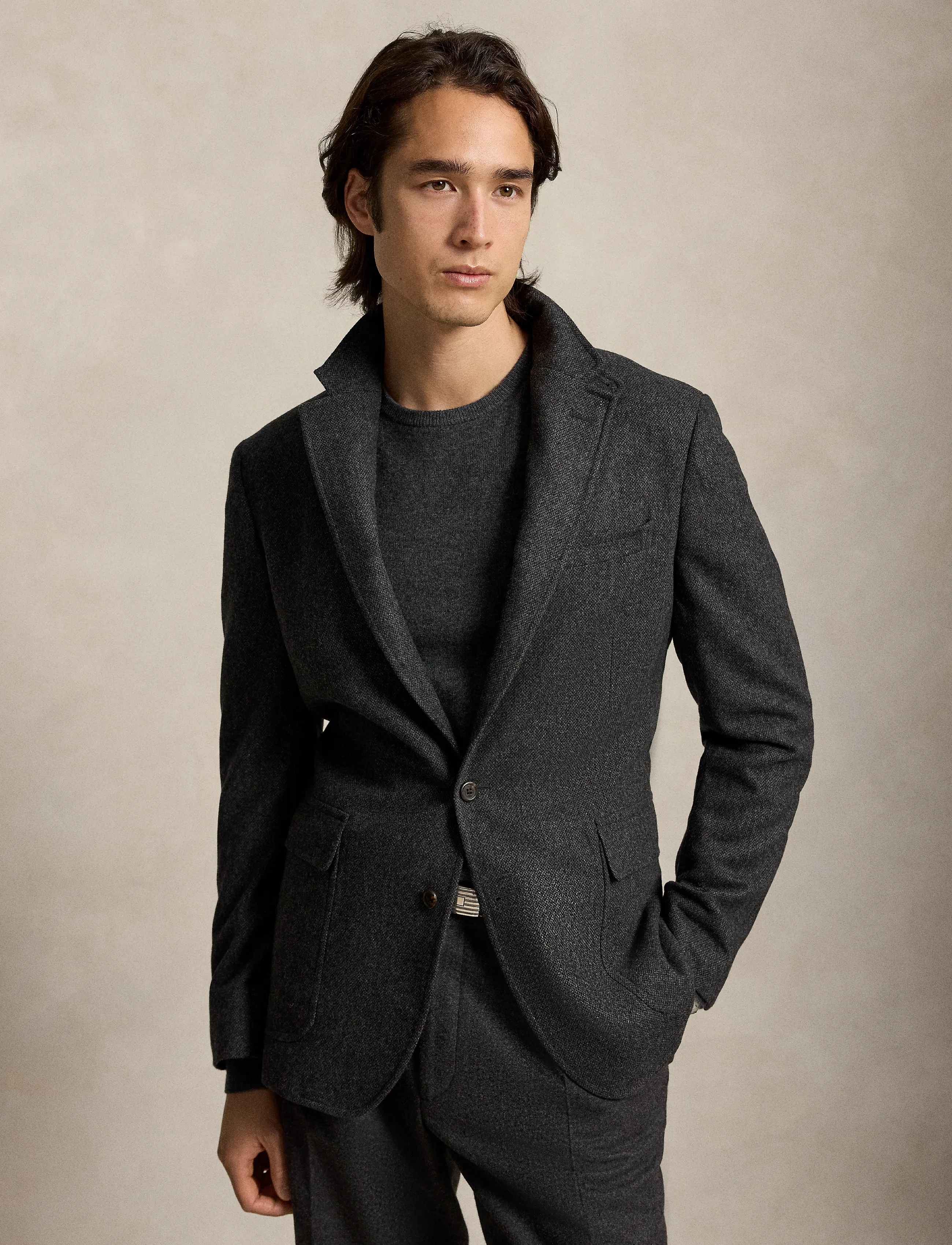 Polo Ralph Lauren Polo Modern Fit Broken-Twill Sport Coat - Nach Anlass kaufen - CHARCOAL / grey
