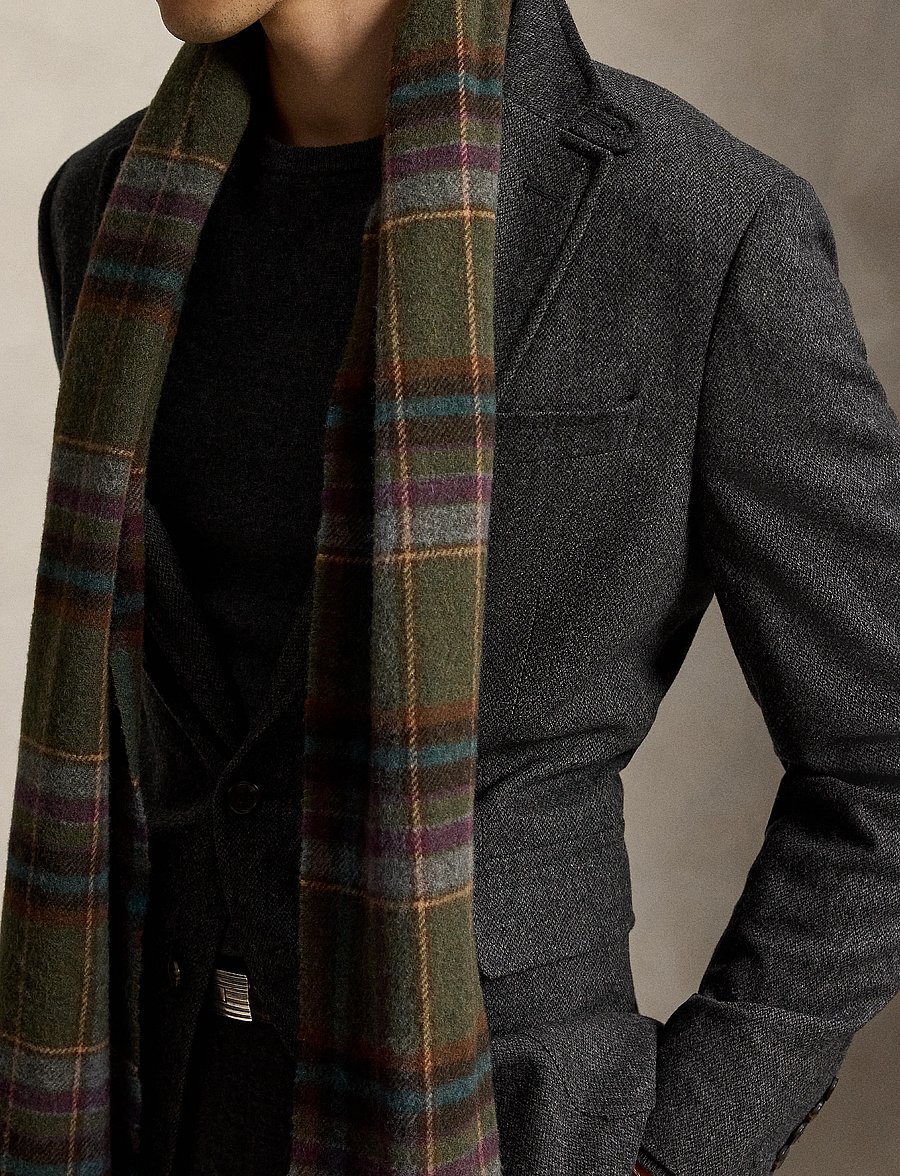 Polo Ralph Lauren - Polo Modern Fit Broken-Twill Sport Coat - enkeltradede blazere - charcoal - 5