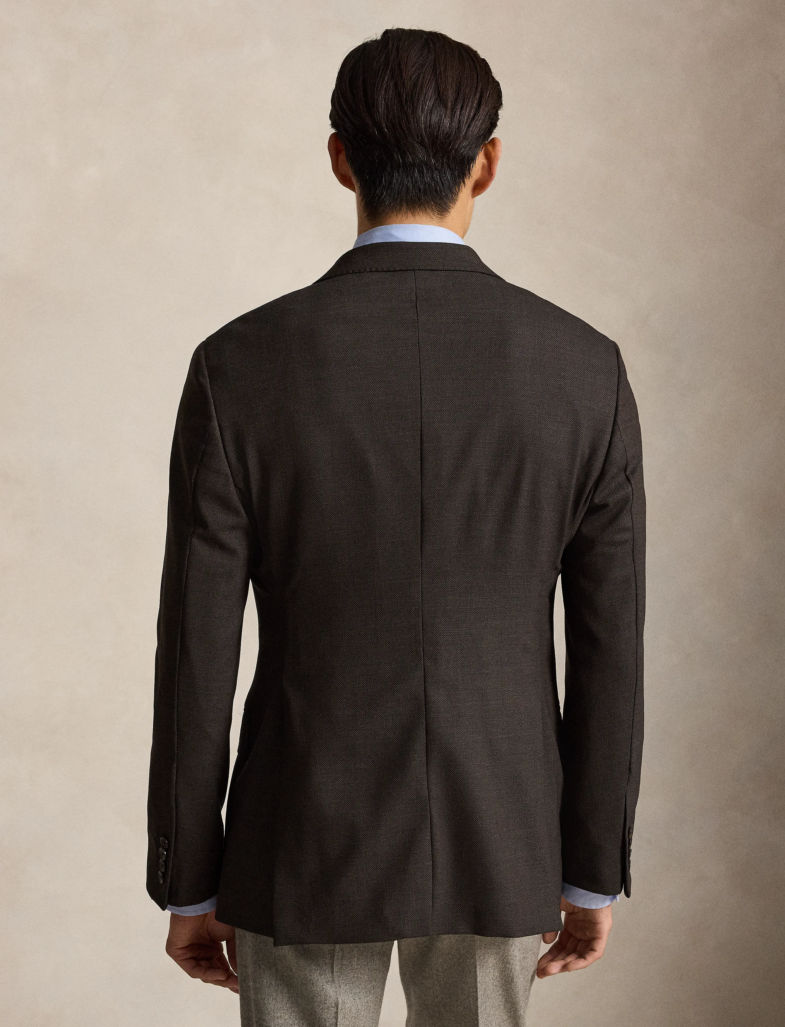 Polo Ralph Lauren - MINI BIRDSEYE-WVN-BLAZER/SPORT COAT - einreiher - dark brown - 1