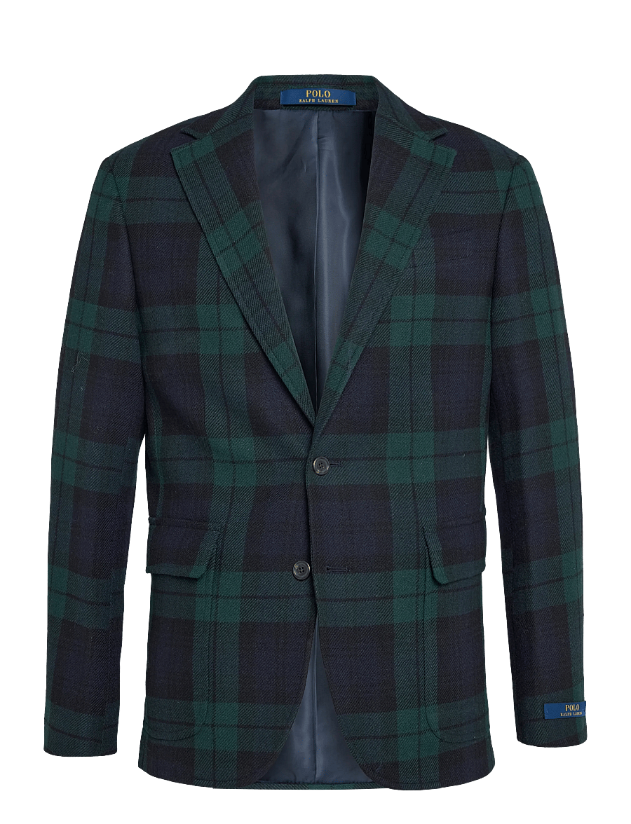 Polo Ralph Lauren - Polo Modern Fit Plaid Sport Coat - yksiriviset bleiserit - blackwatch - 2