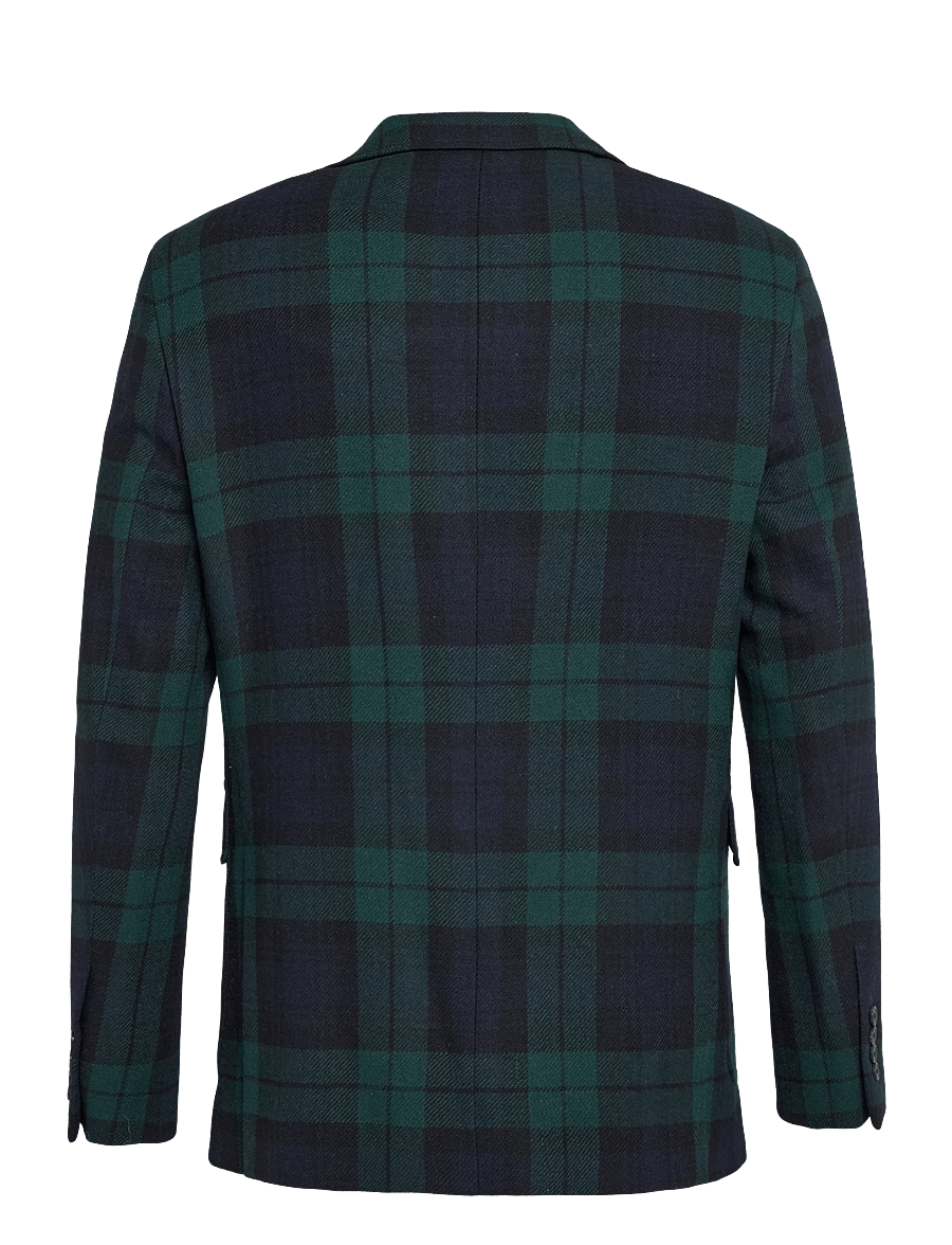 Polo Ralph Lauren - Polo Modern Fit Plaid Sport Coat - yksiriviset bleiserit - blackwatch - 3